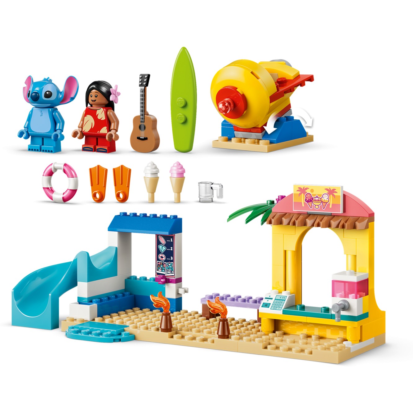 LEGO® 43280 Beach Fun with Lilo & Stitch - Disney 4+