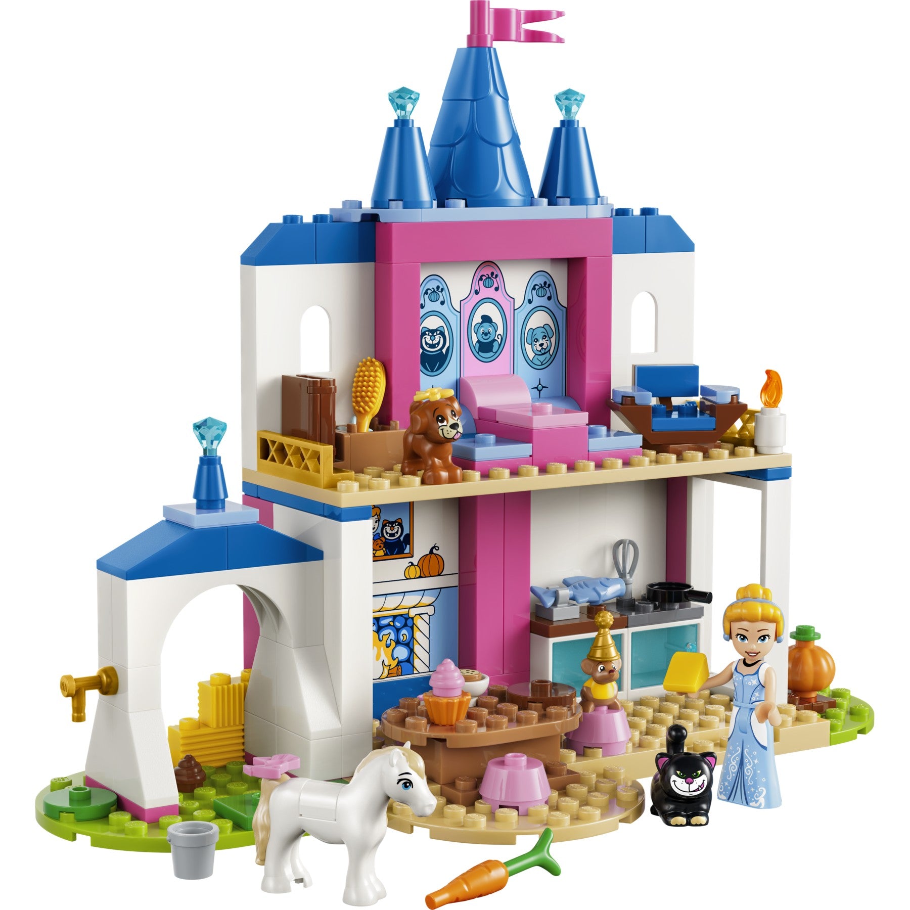 LEGO® 43283 Cinderella Animal Friends Castle - Disney 4+