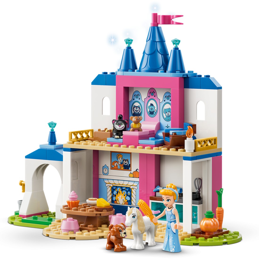 LEGO® 43283 Cinderella Animal Friends Castle - Disney 4+