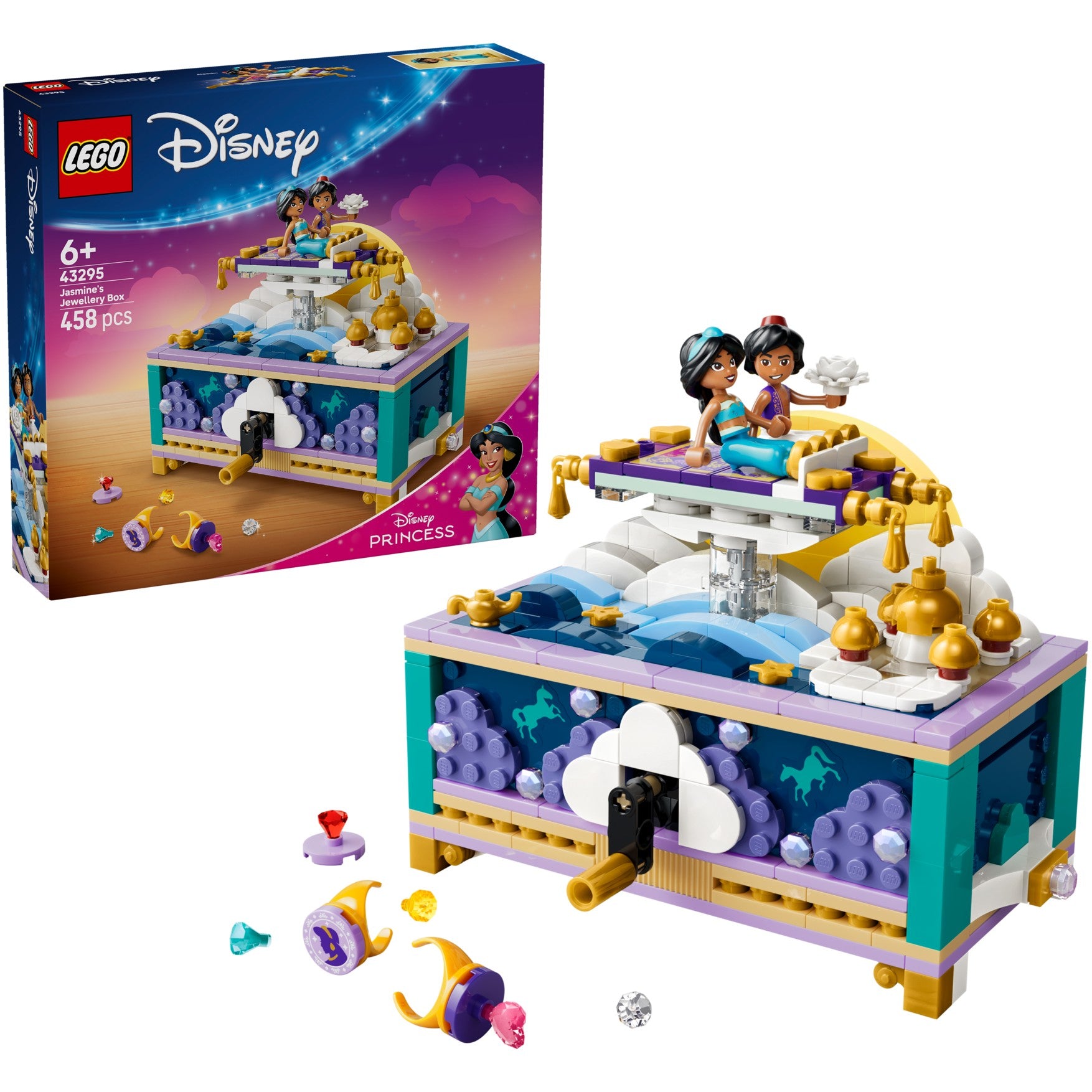 LEGO® 43295 Jasmine's Jewelry Box - Disney