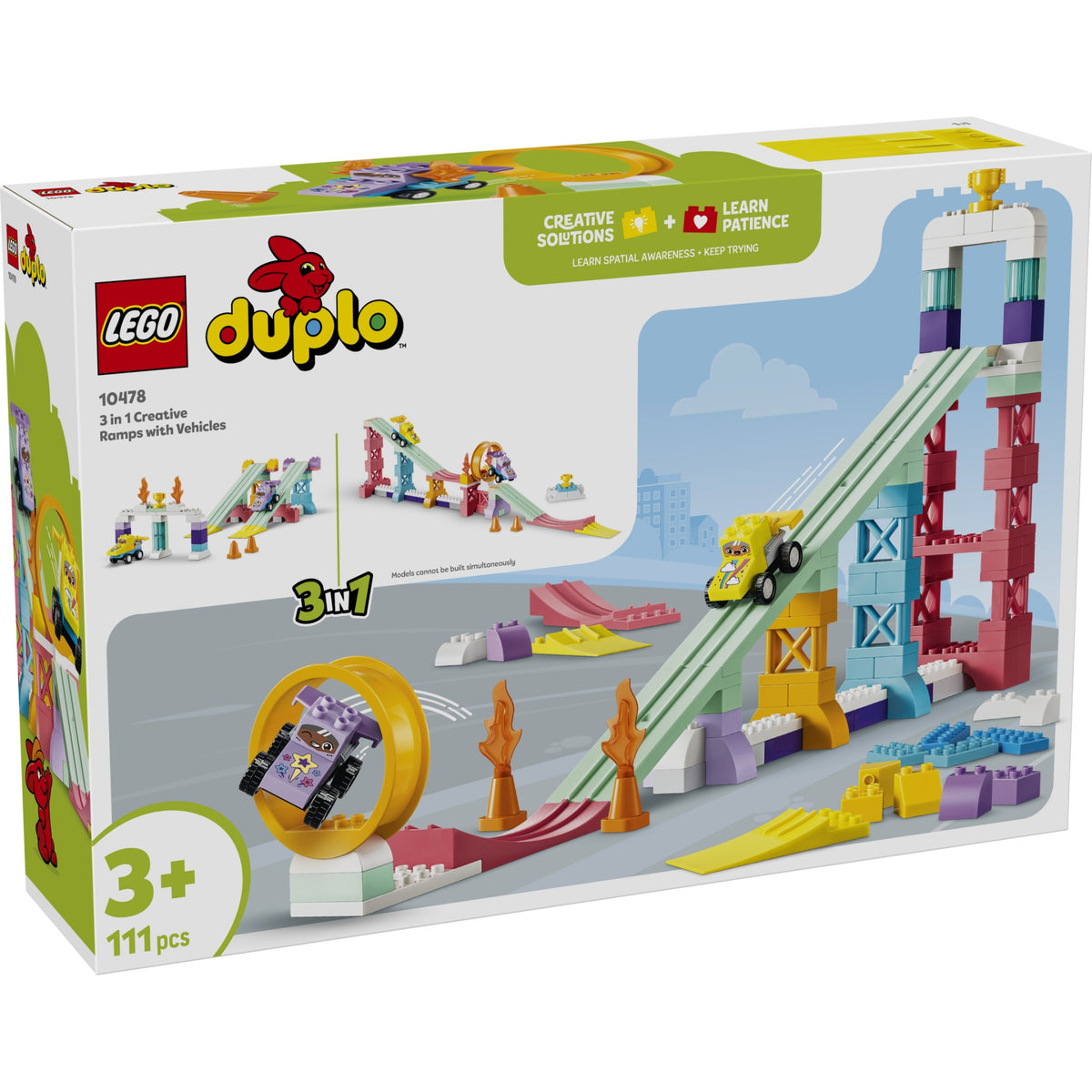 LEGO® 10478 3-in-1 Creative Ramps with Vehicles -  DUPLO®