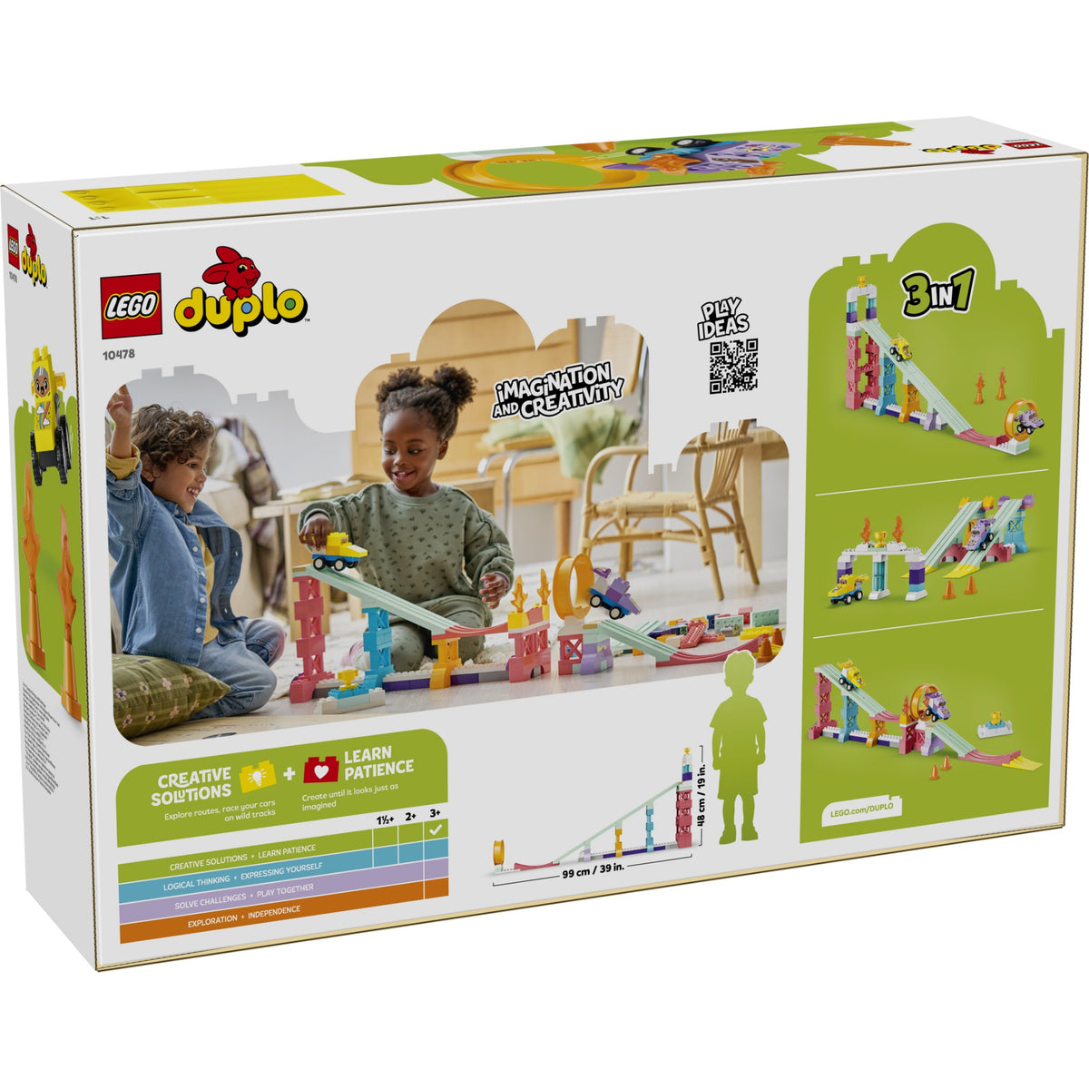 LEGO® 10478 3-in-1 Creative Ramps with Vehicles -  DUPLO®