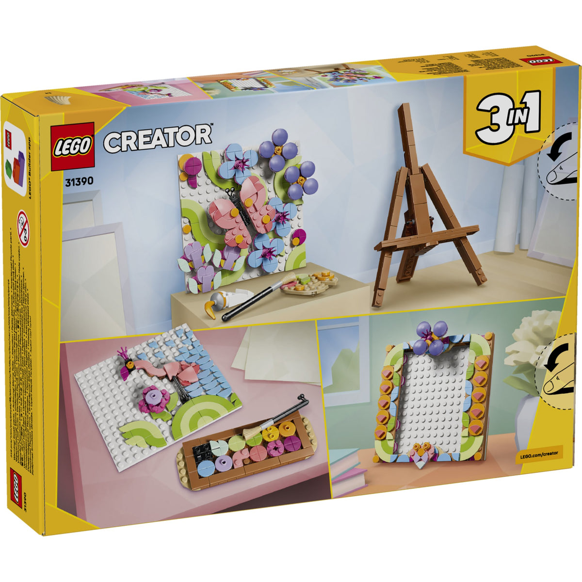 LEGO® 31390 Floral Art Decor Painting - Creator 3-in-1