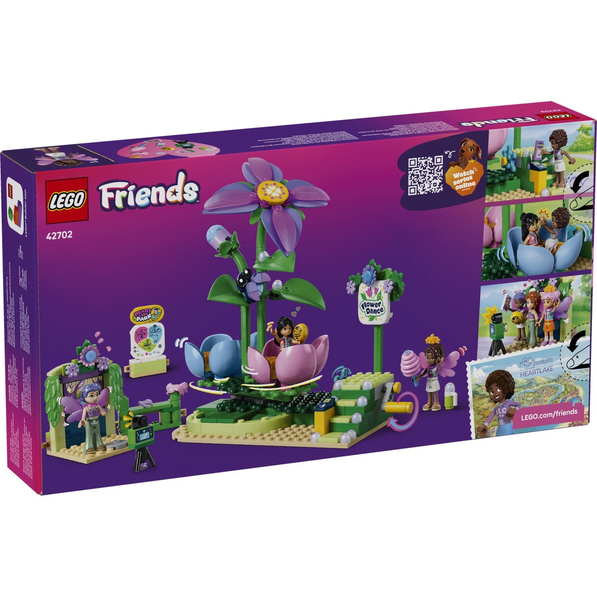 LEGO® 42702 Spinning Flower & Fairy Teacup Ride - Friends