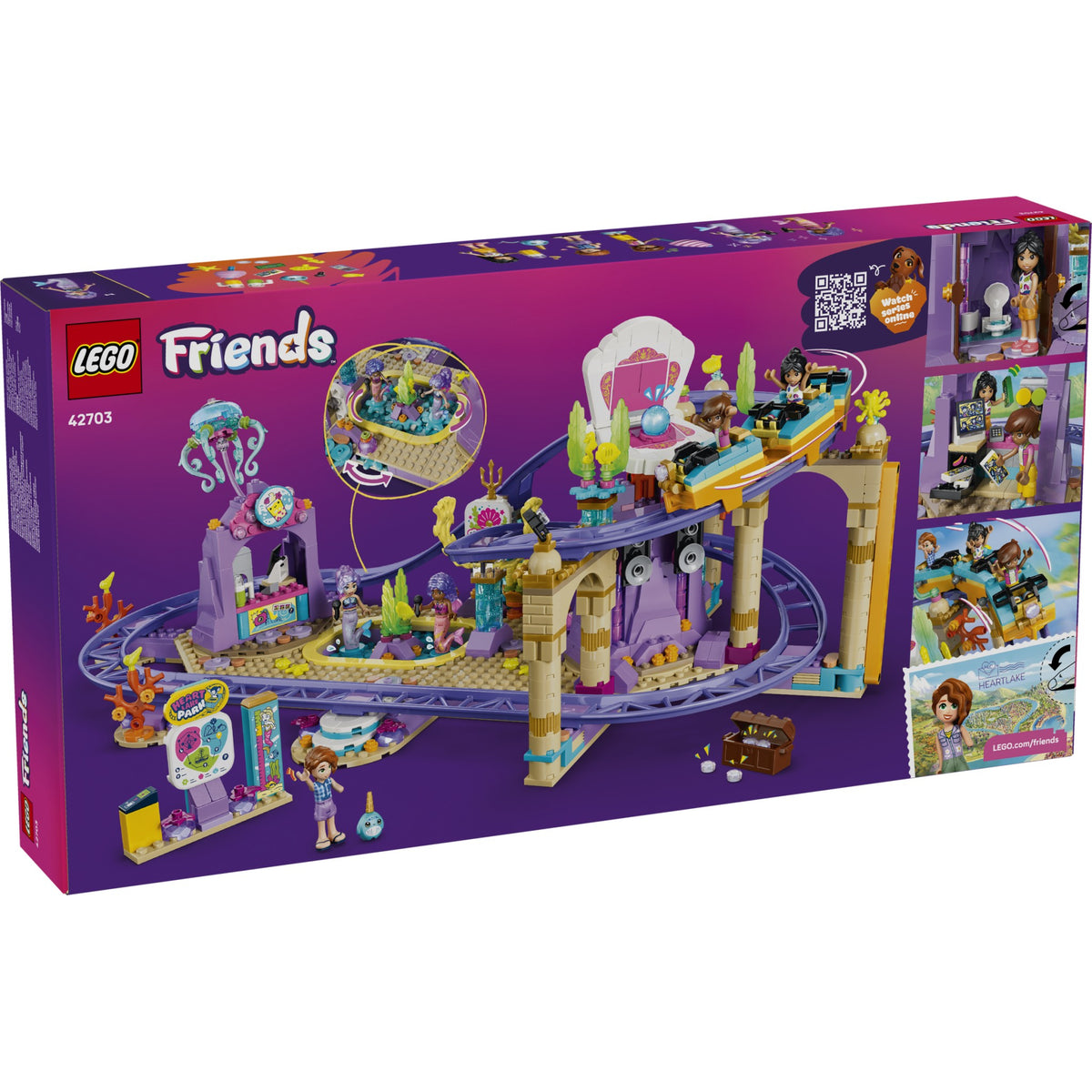 LEGO® 42703 Mermaid Roller Coaster Ride - Friends