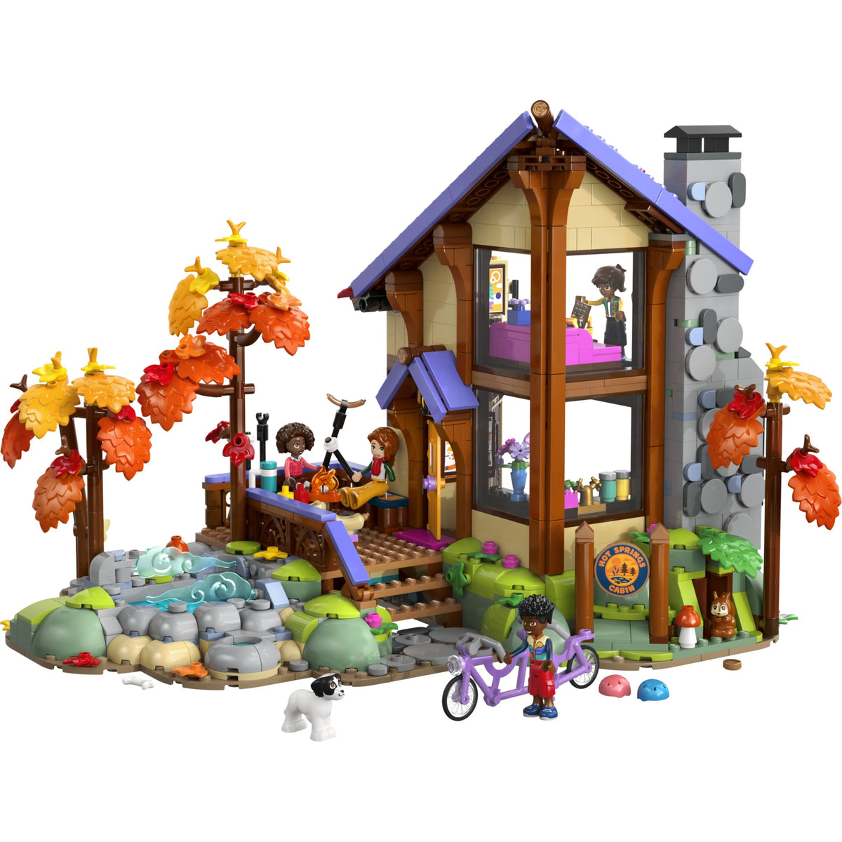LEGO® 42705 Cozy Fall Forest Cabin - Friends