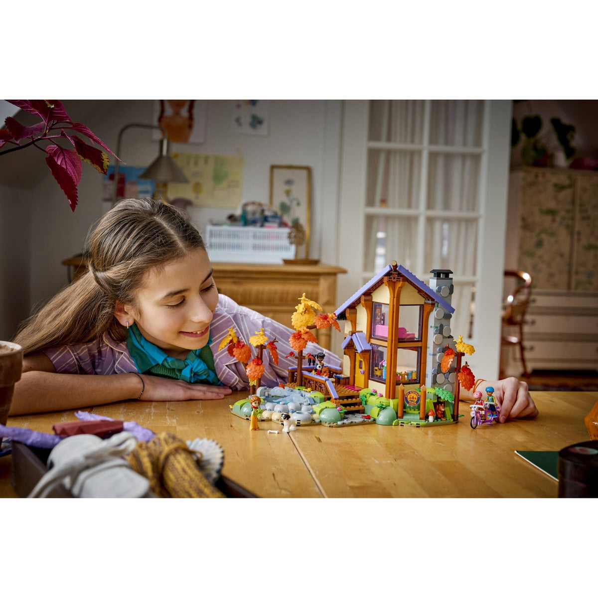LEGO® 42705 Cozy Fall Forest Cabin - Friends