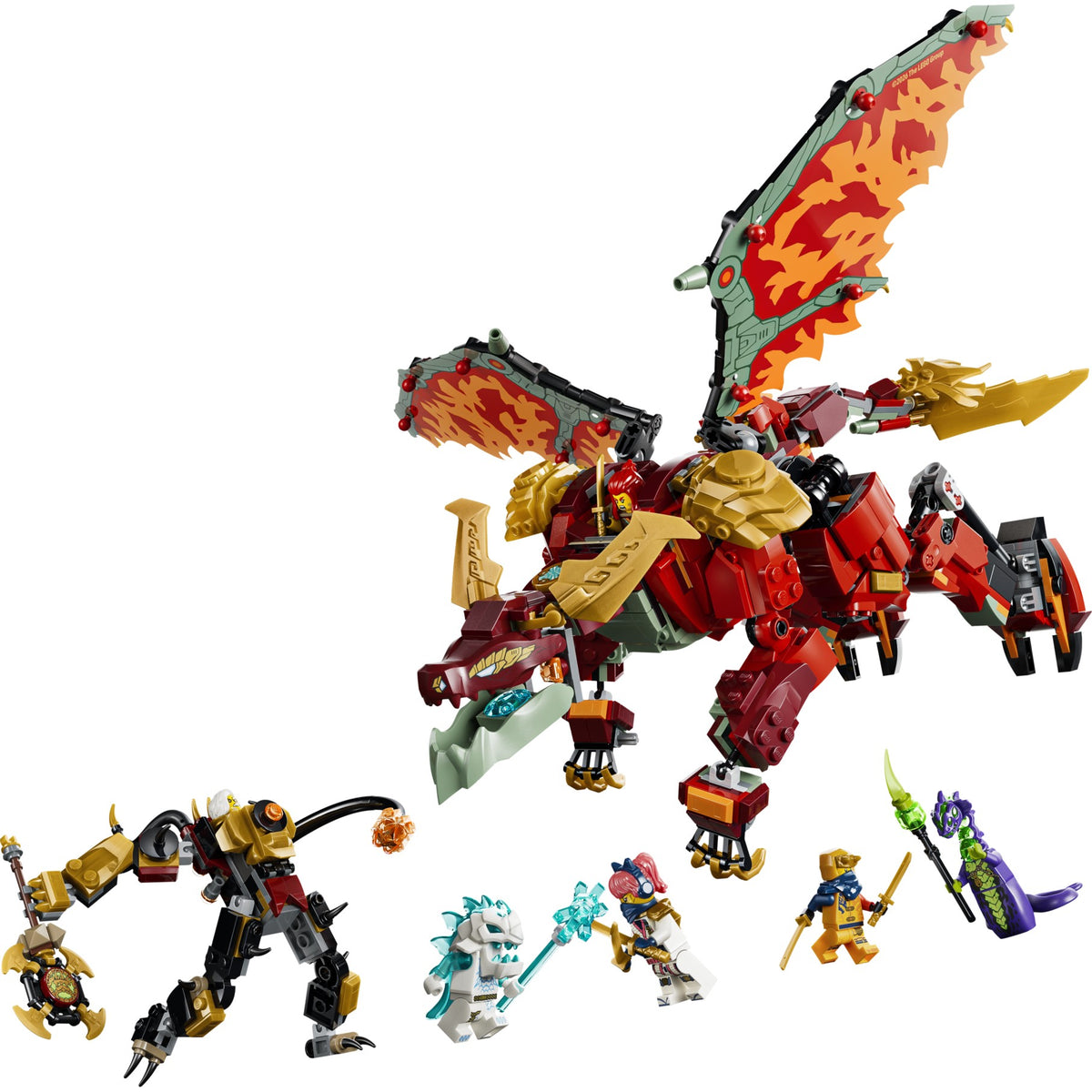 LEGO® 71868 Wyldfyre's Transforming Dragon Mech - NINJAGO®