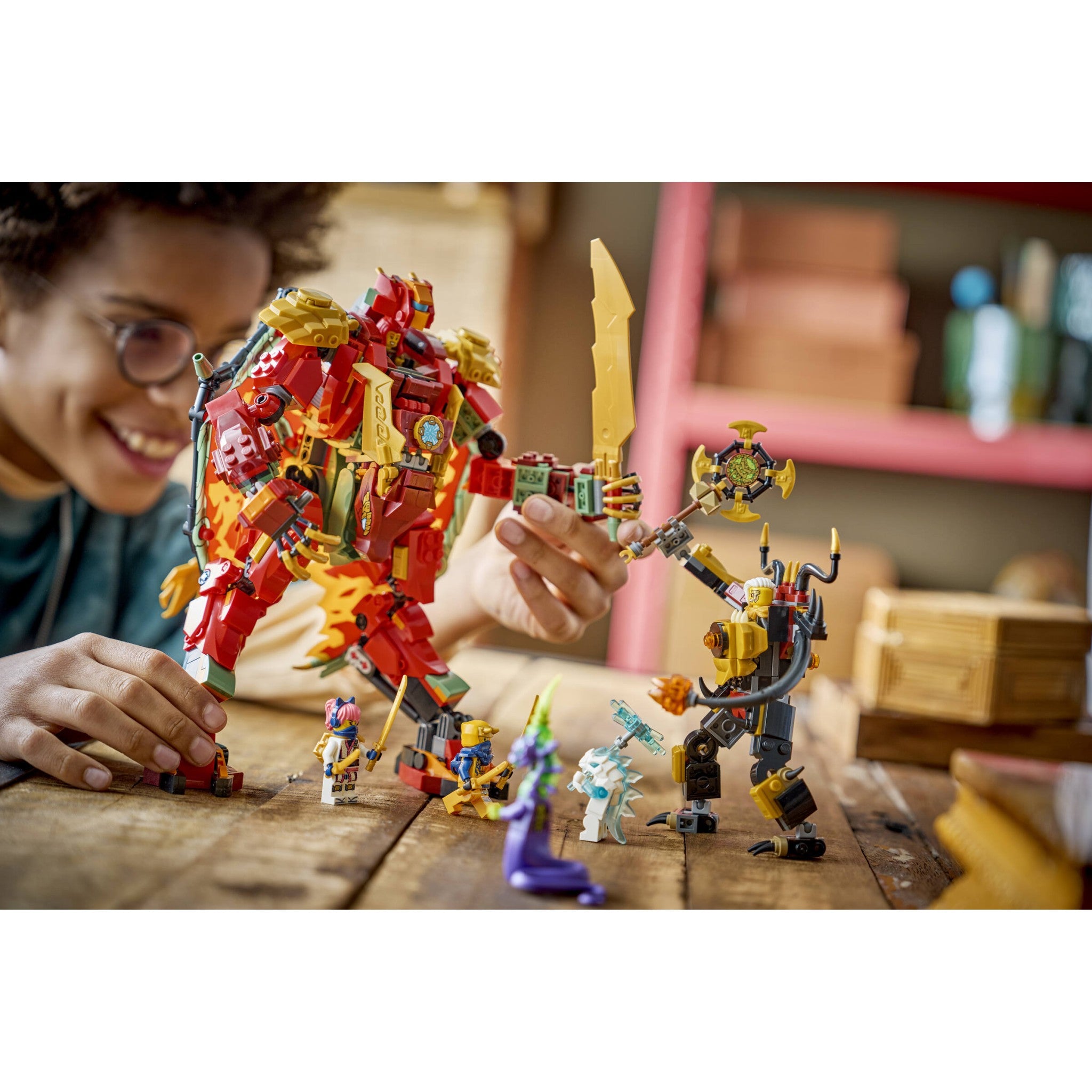 LEGO® 71868 Wyldfyre's Transforming Dragon Mech - NINJAGO®