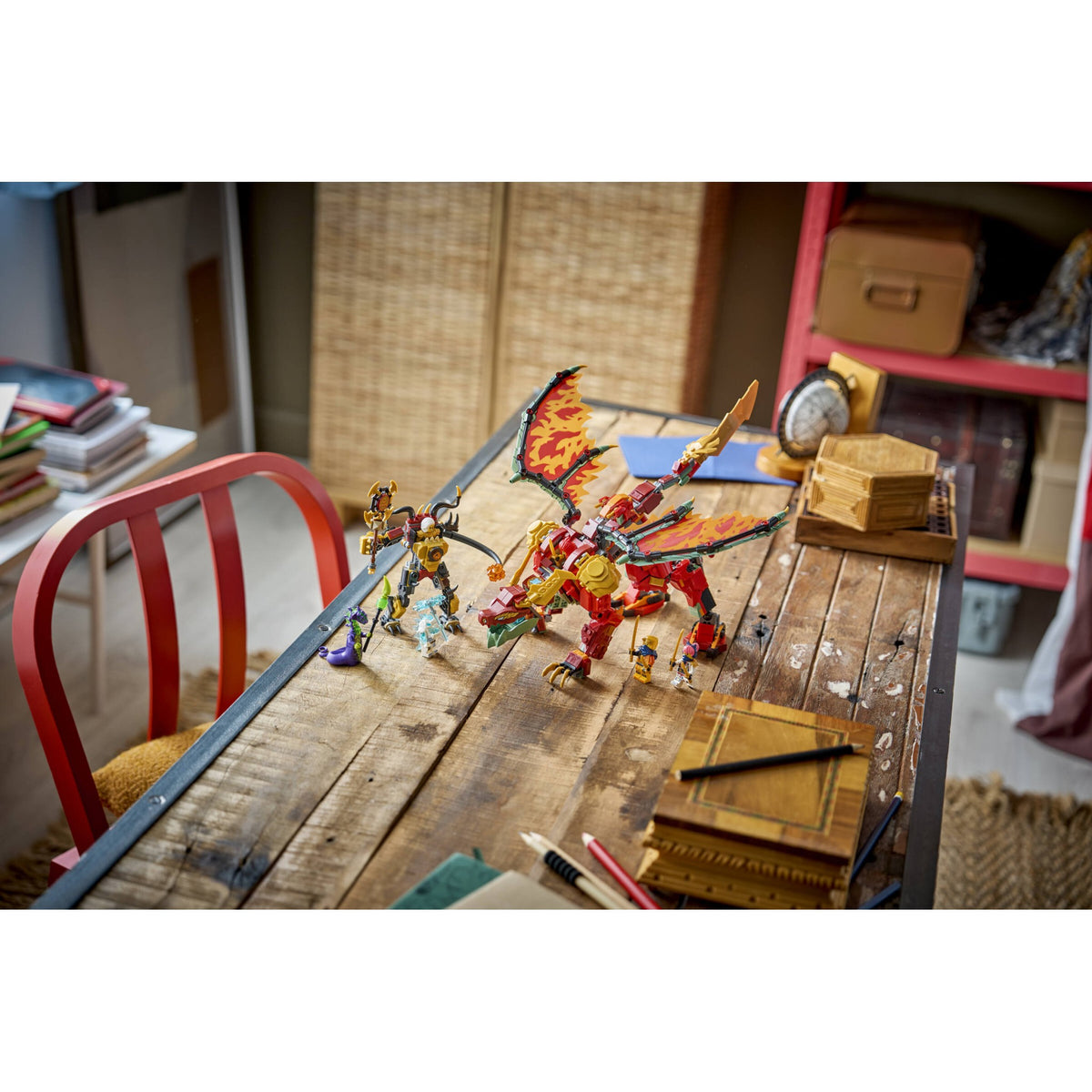 LEGO® 71868 Wyldfyre's Transforming Dragon Mech - NINJAGO®