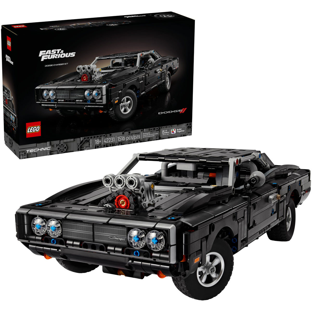 LEGO® 42231 Fast and Furious Dodge Charger R/T Car - Technic