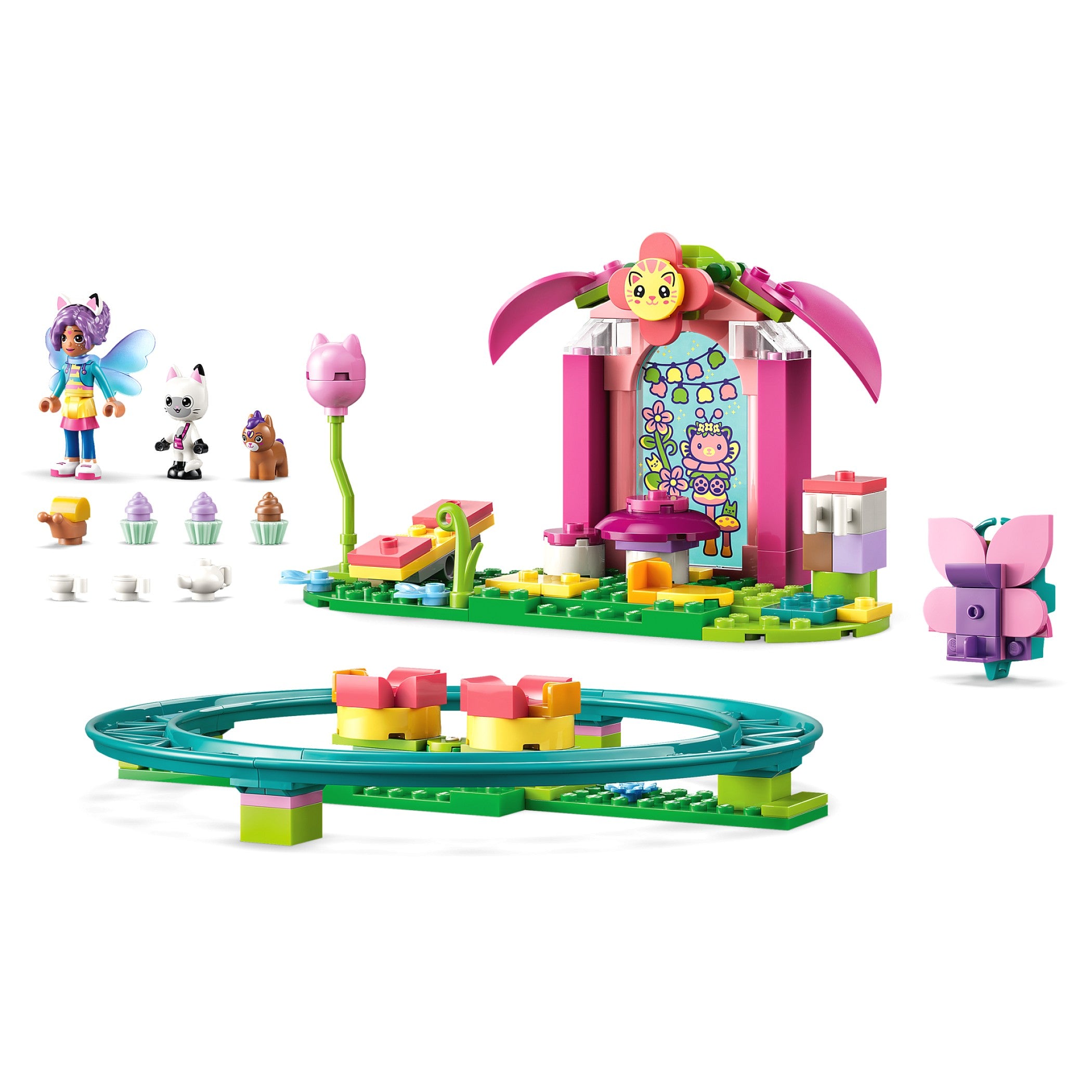 LEGO® 11214 Fairy Roller Coaster and Tea Party - Gabby’s Dollhouse 4+