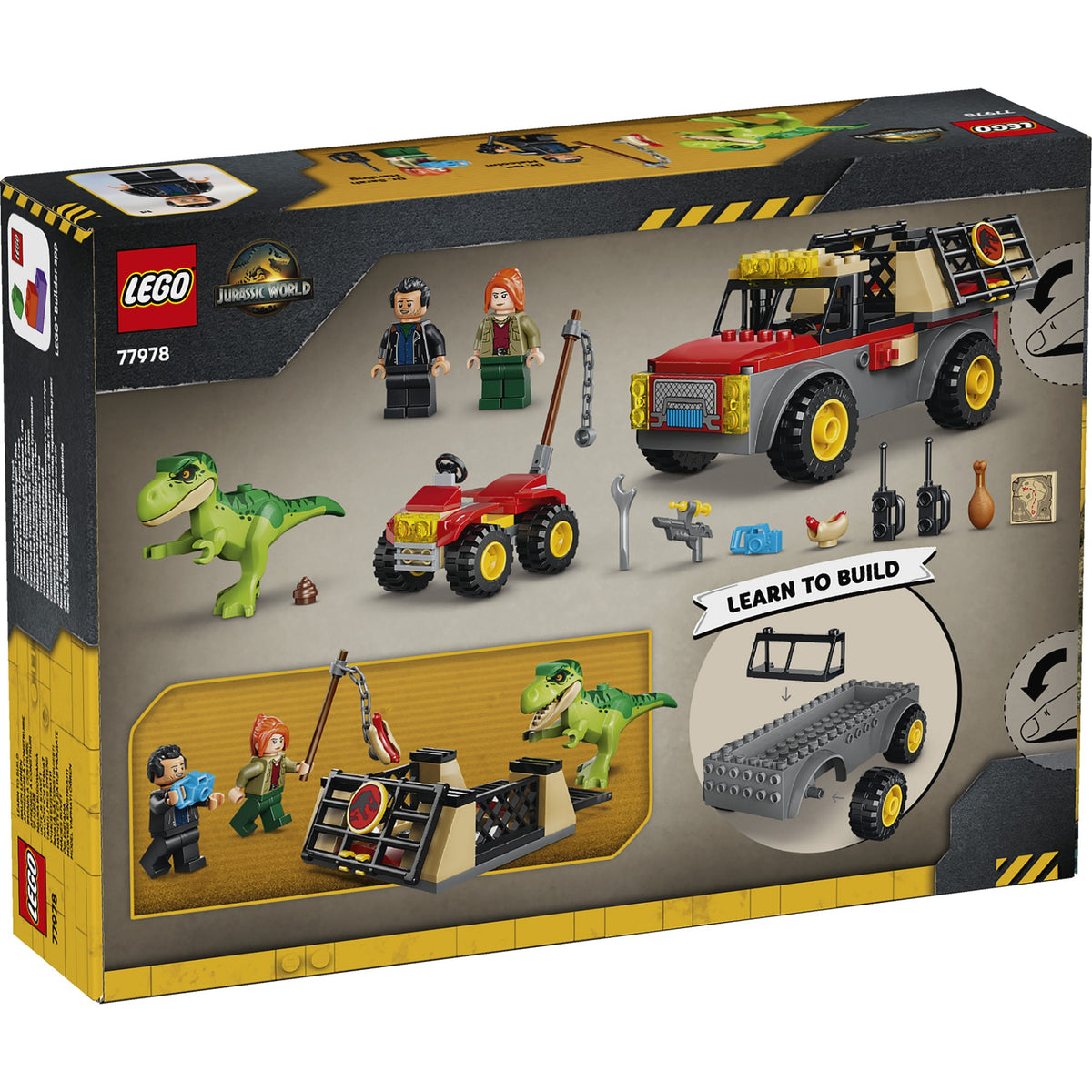 LEGO® 77978 Young T. rex Transport Truck - Jurassic World™ 4+