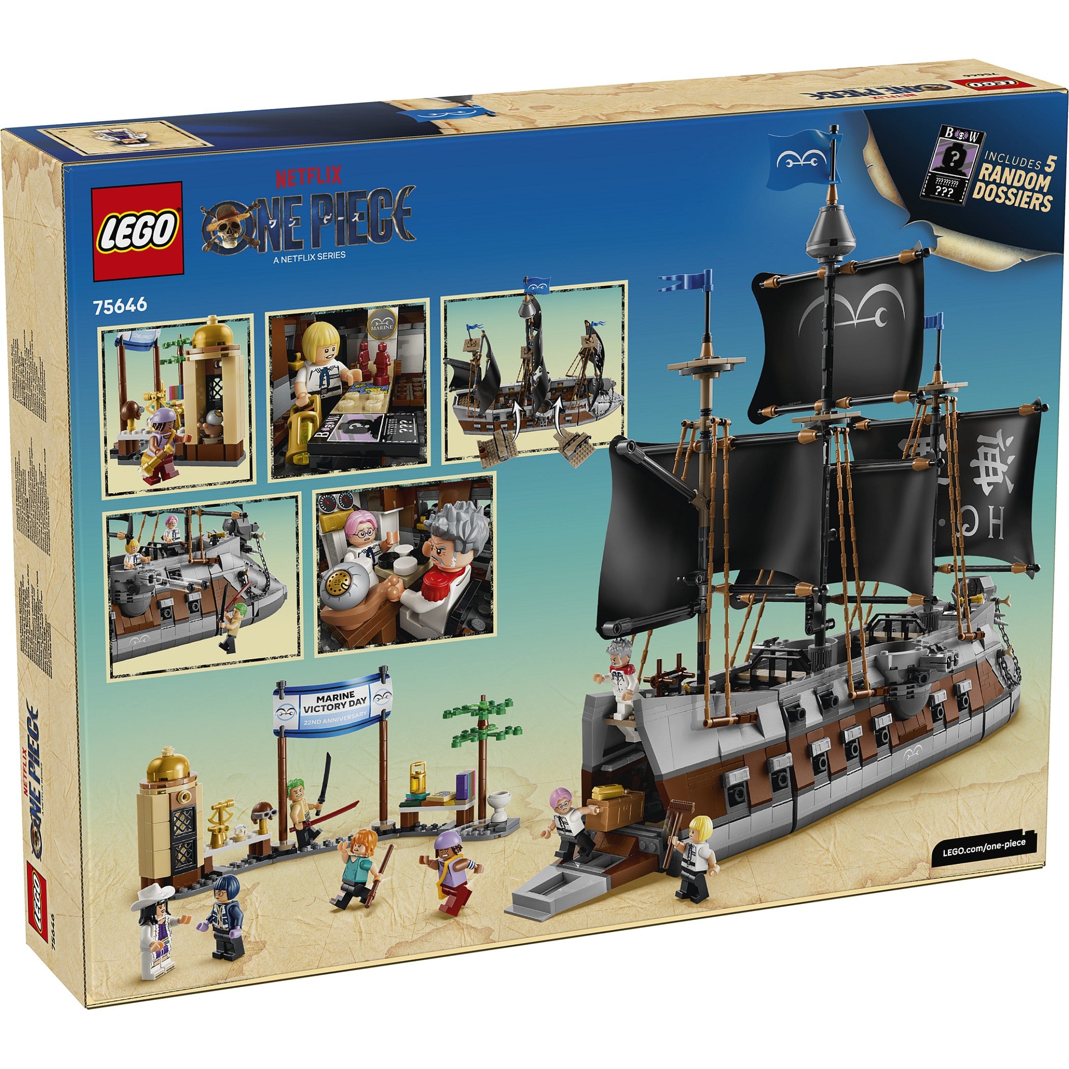 LEGO® 75646 Garp's Marine Battleship - One Piece