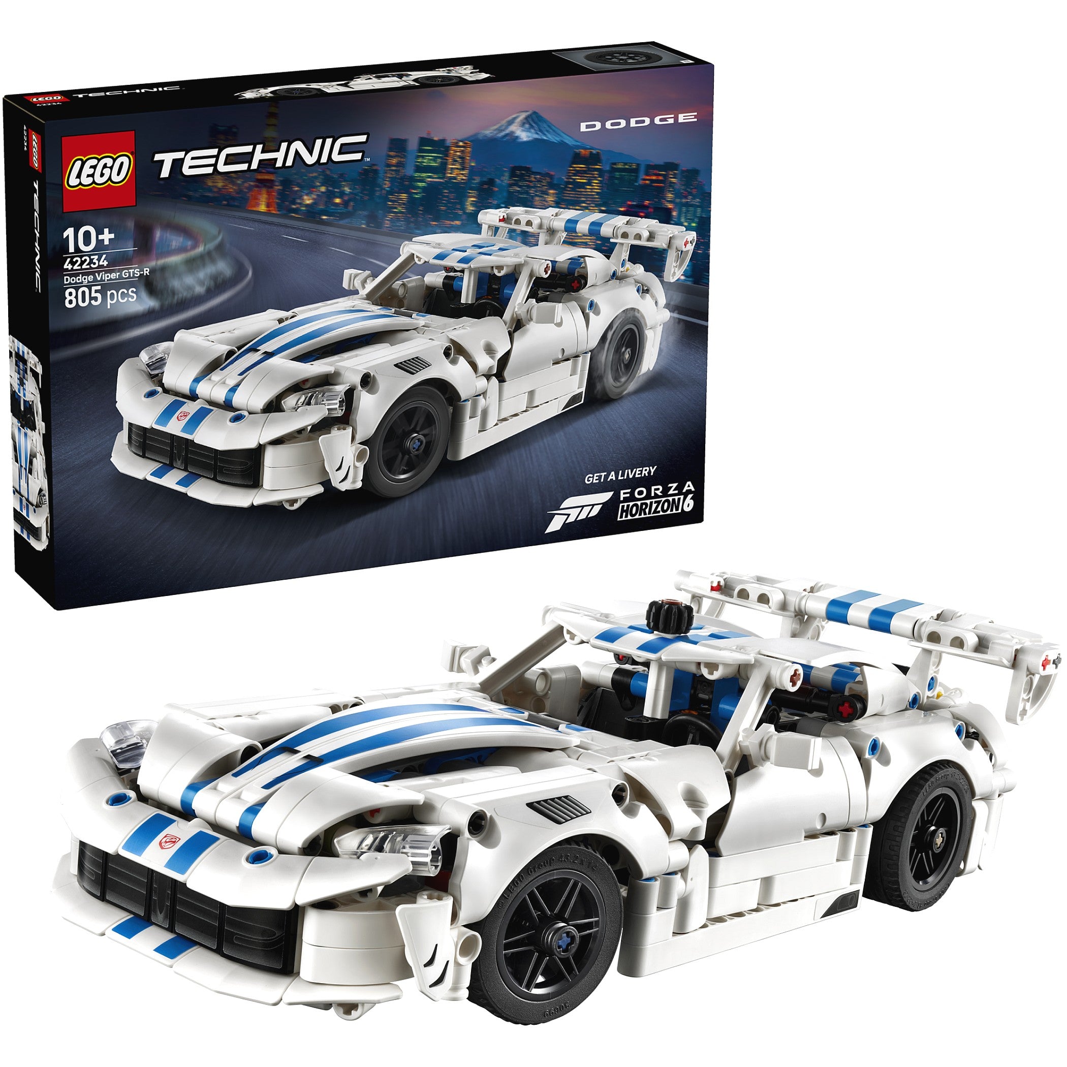 LEGO® 42234 Dodge Viper GTS-R Sports Car - Technic