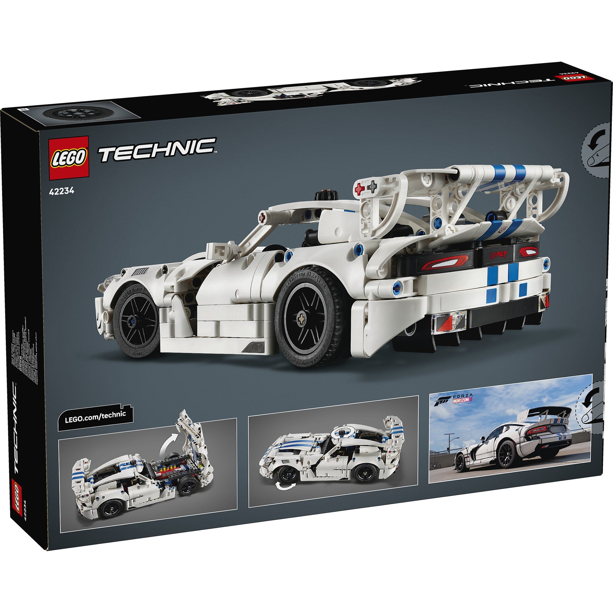 LEGO® 42234 Dodge Viper GTS-R Sports Car - Technic