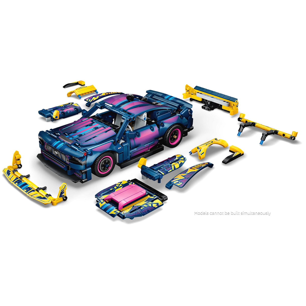 LEGO® 42236 Custom Garage Ford Mustang GT Car - Technic