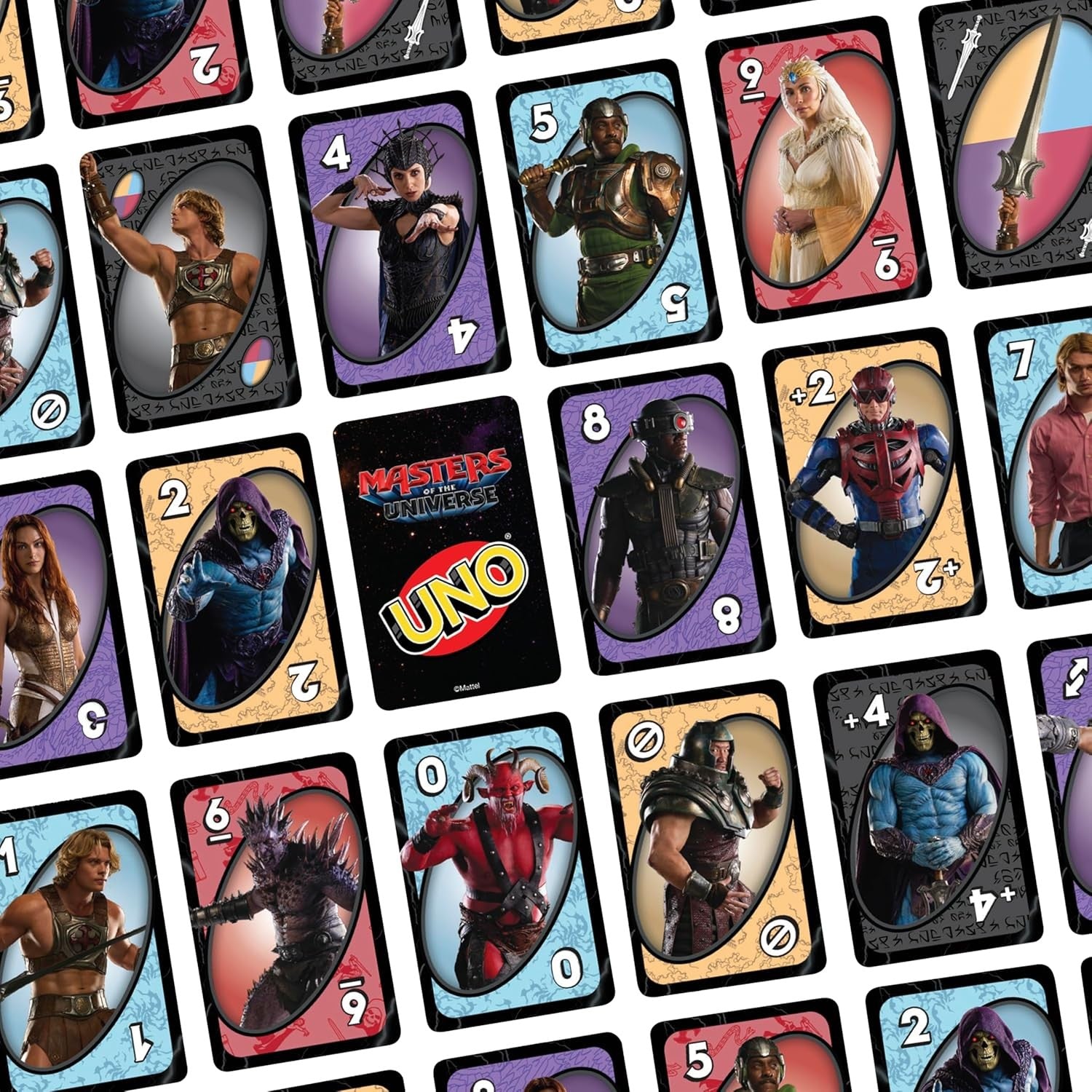 UNO - Masters of the Universe - Movie Card Game - Mattel