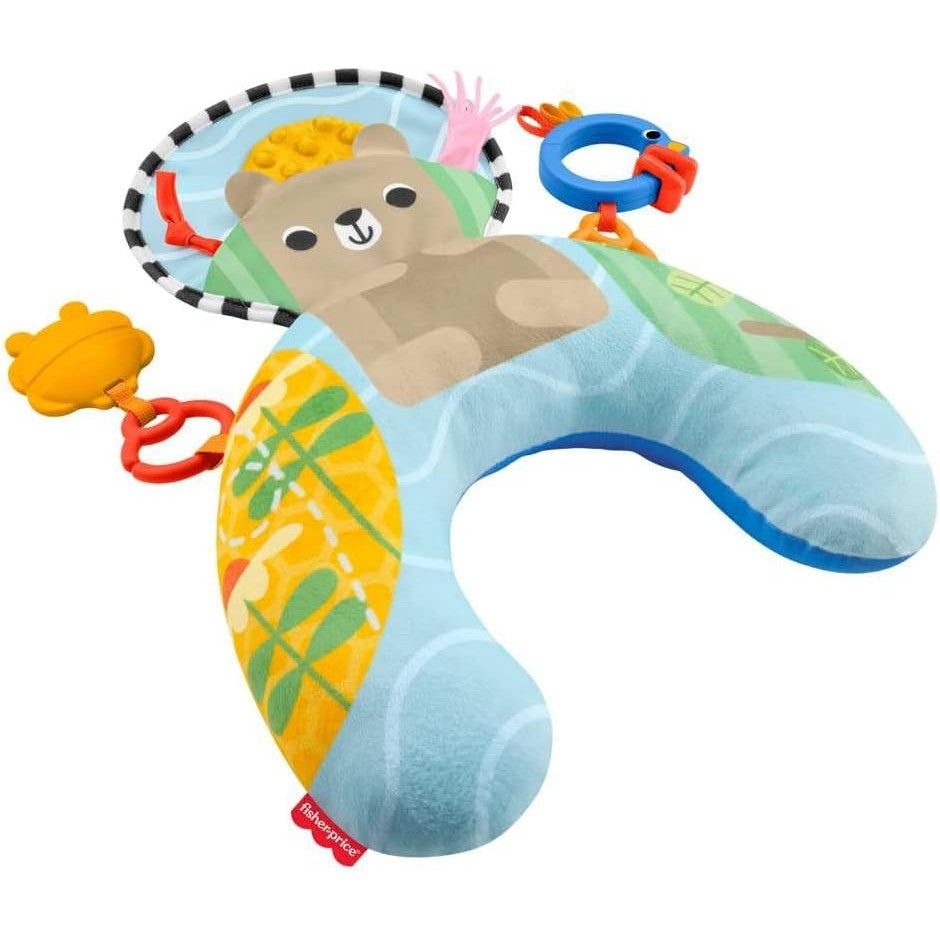 Fisher-Price - Baby Toy Sensory Adventures Tummy Wedge - Mattel