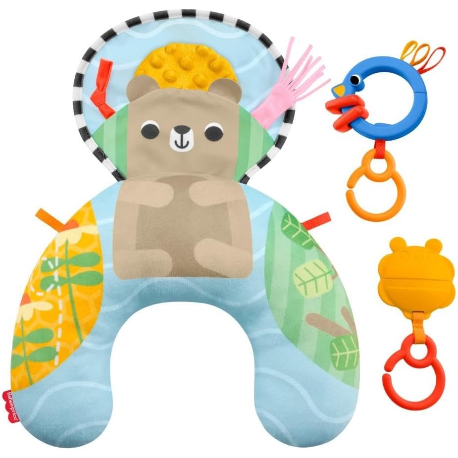 Fisher-Price - Baby Toy Sensory Adventures Tummy Wedge - Mattel