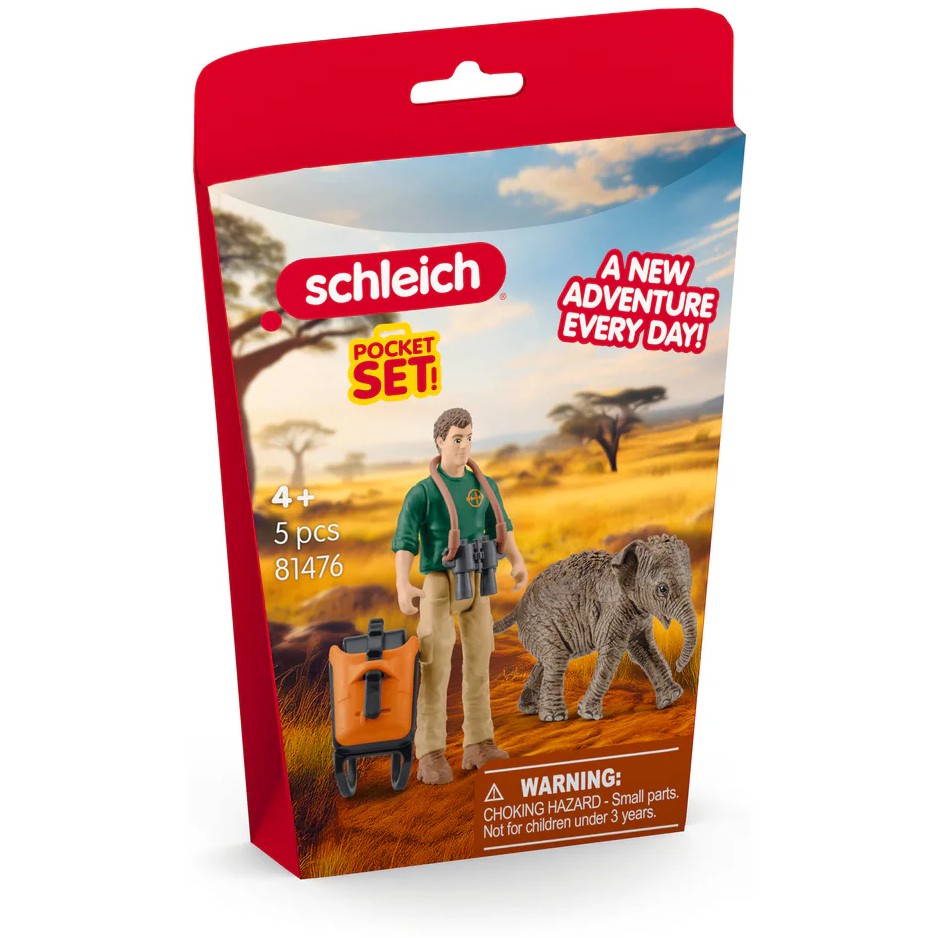 Schleich - Researcher On An Excursion Figurine Playset