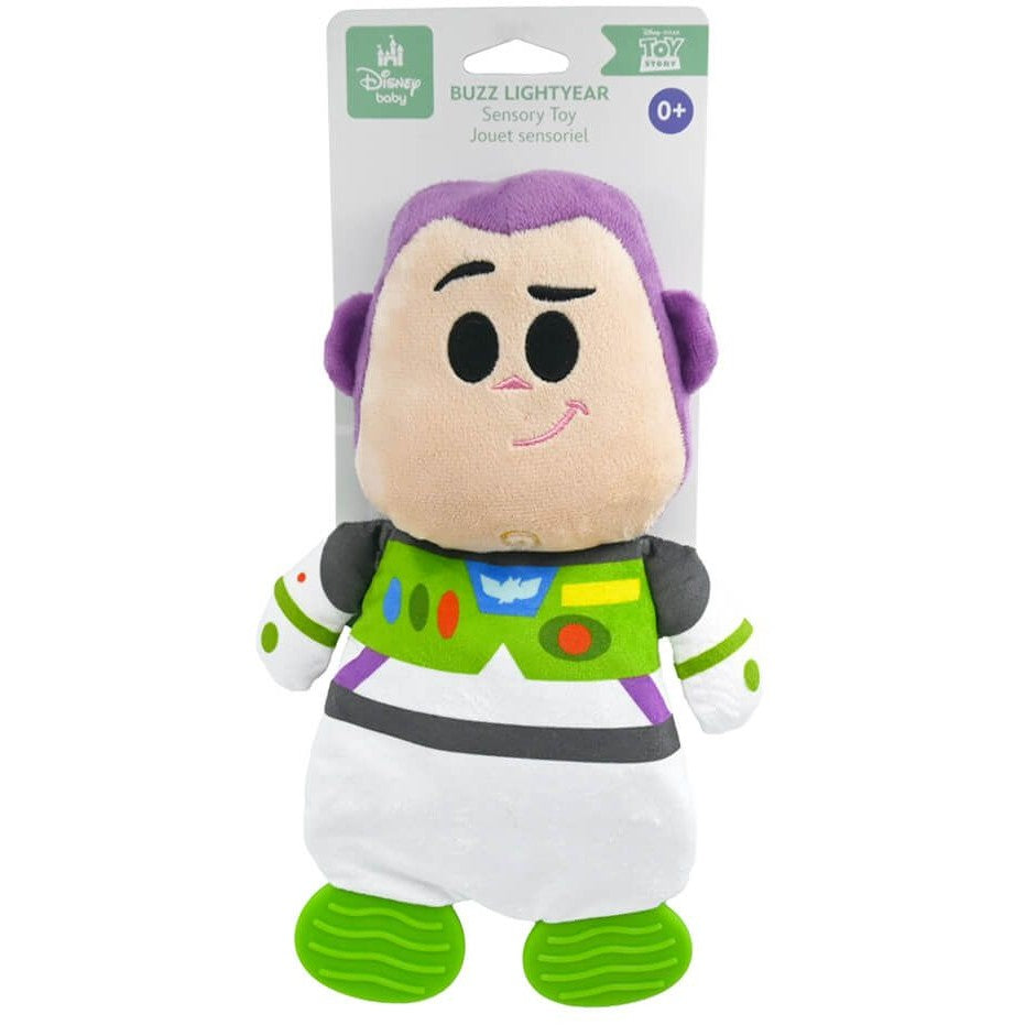 Disney Baby -  - Toy Story Buzz Lightyear Sensory Toy with Teether Feet - Jasnor
