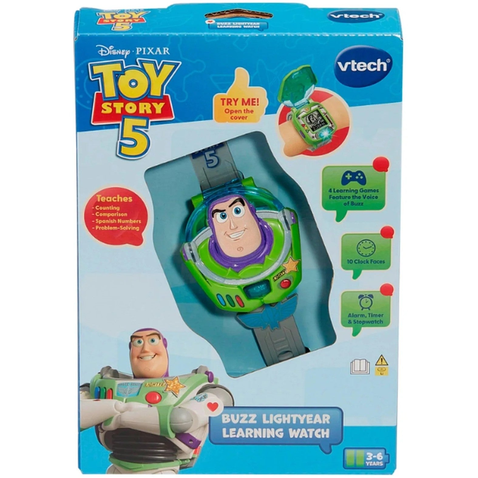 VTech - Toy Story 5 Buzz Lightyear Learning Watch