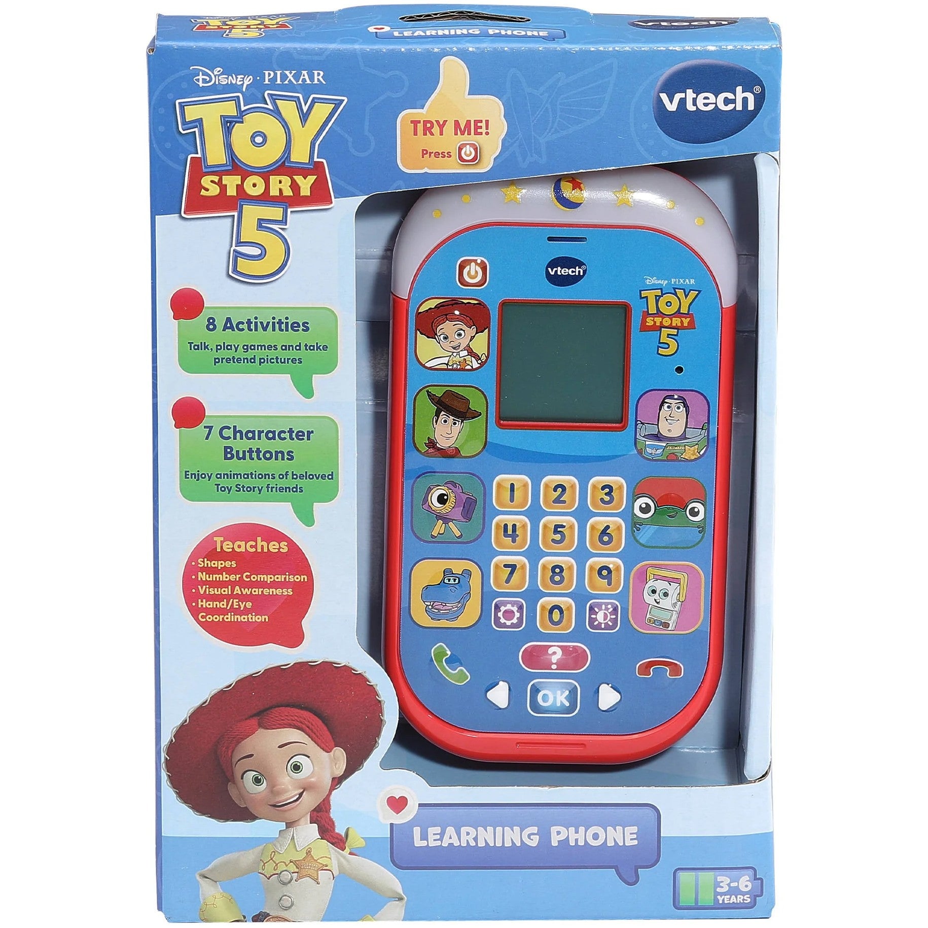 VTech - Disney Pixar Toy Story 5 Learning Phone