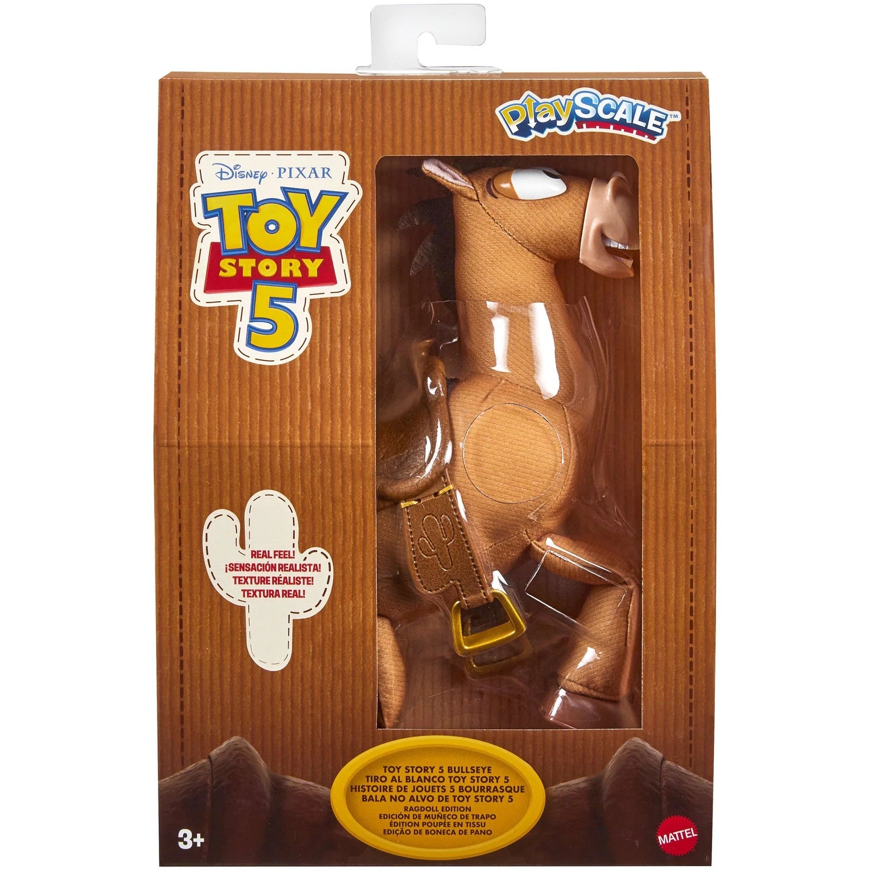 Disney Pixar - Toy Story 5 Bullseye 7-Inch Ragdoll Edition Figure - Mattel