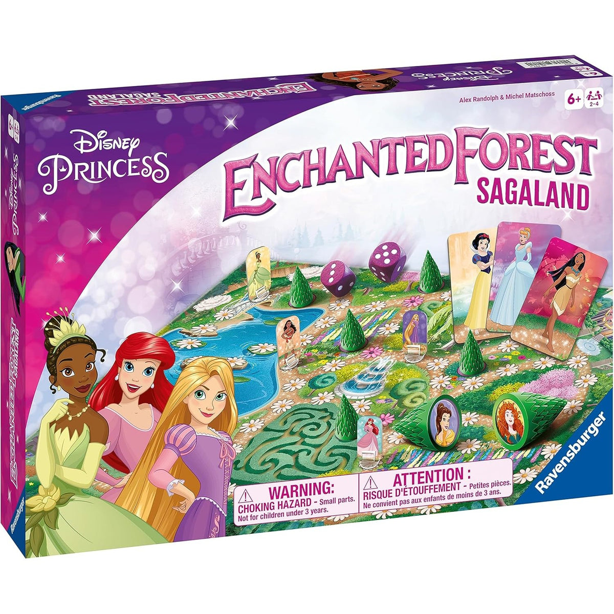 Ravensburger - Disney Princess Enchanted Forest Sagaland Game