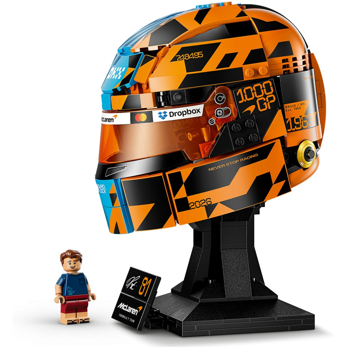LEGO® 43017 McLaren Mastercard F1 Team Oscar Piastri Helmet - Editions