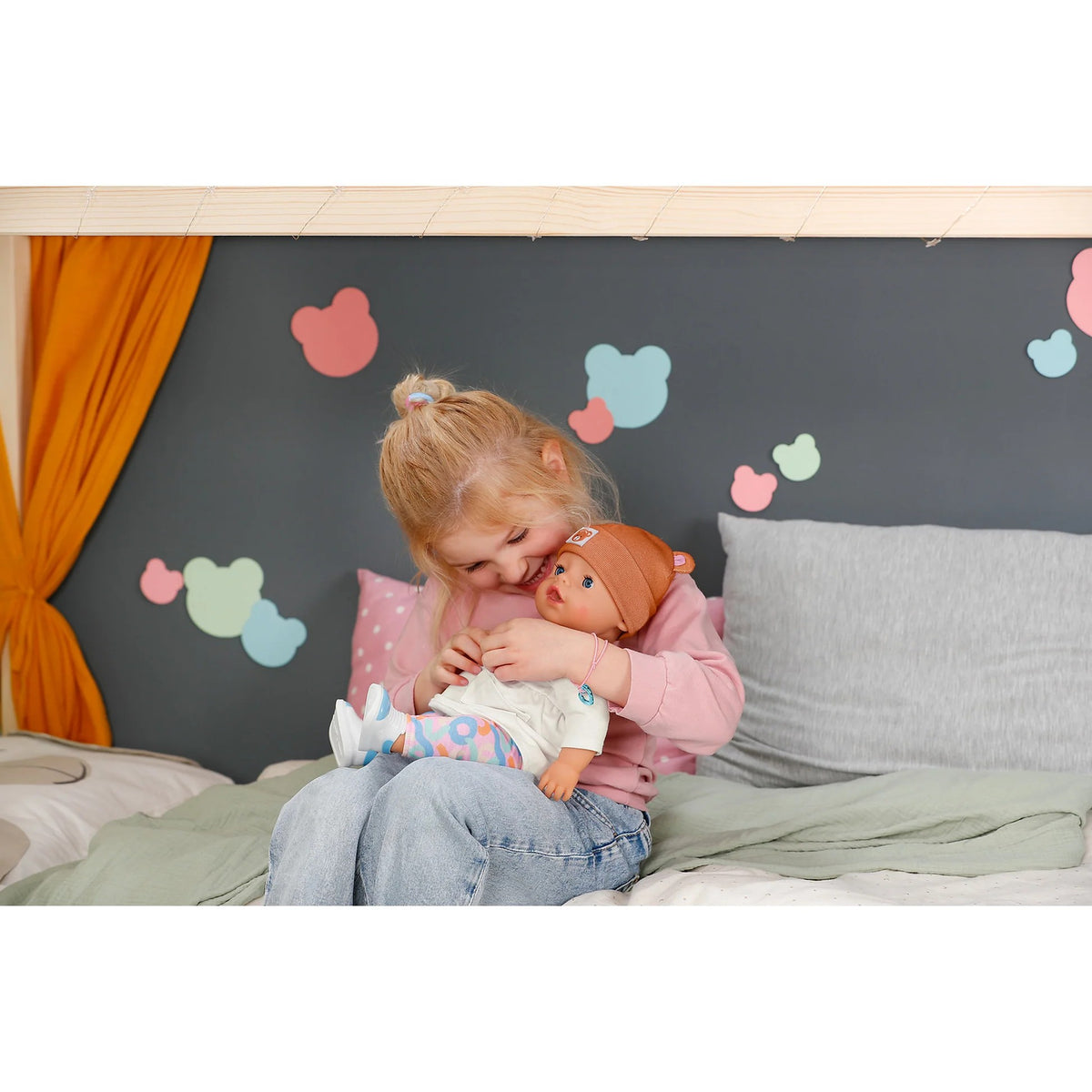 BABY born - Emma in Teddy Style 43cm Baby Doll & Accessories