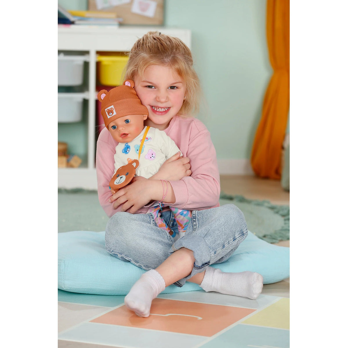 BABY born - Emma in Teddy Style 43cm Baby Doll & Accessories