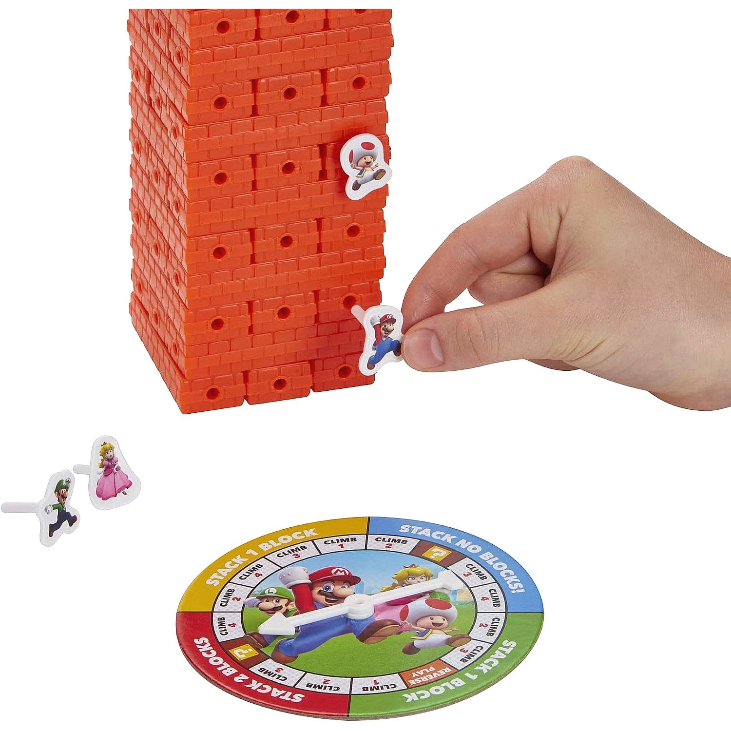 Hasbro Gaming - Jenga Super Mario Edition Game