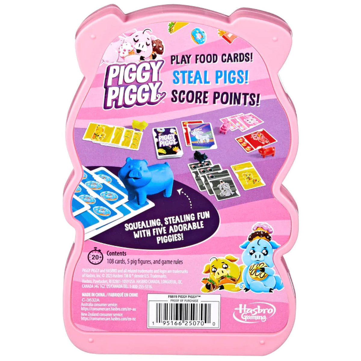 Hasbro Gaming - Piggy Piggy Card Game