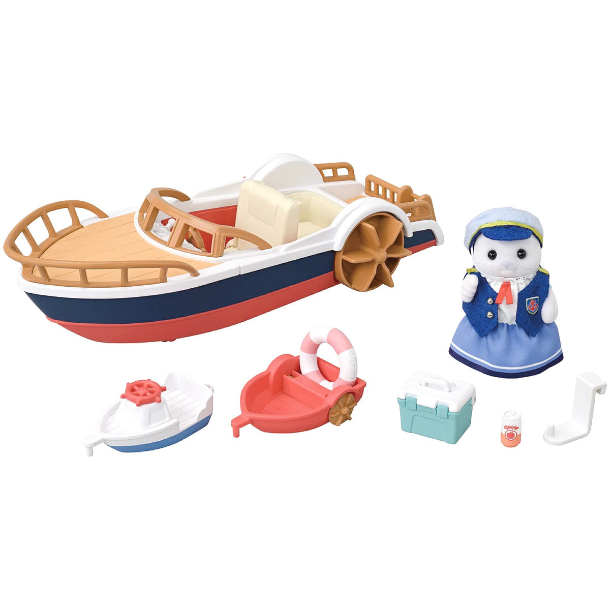 Sylvanian Families - Seal Sailor's Leisure Boat Set