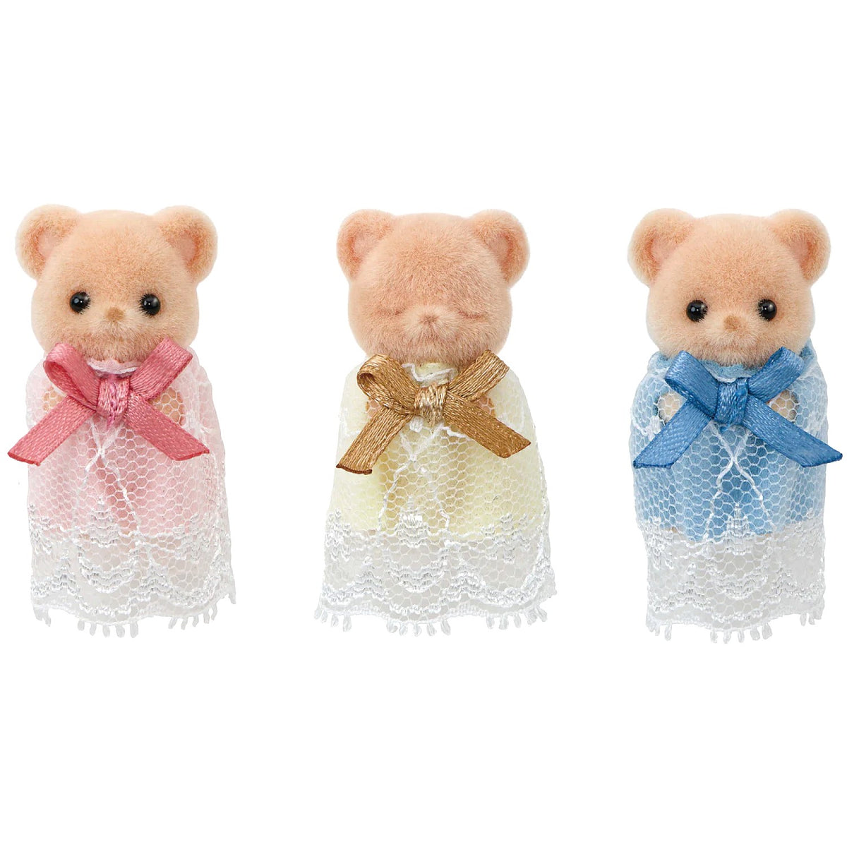 Sylvanian Families - Biscuit Bear Sleepy Triplets