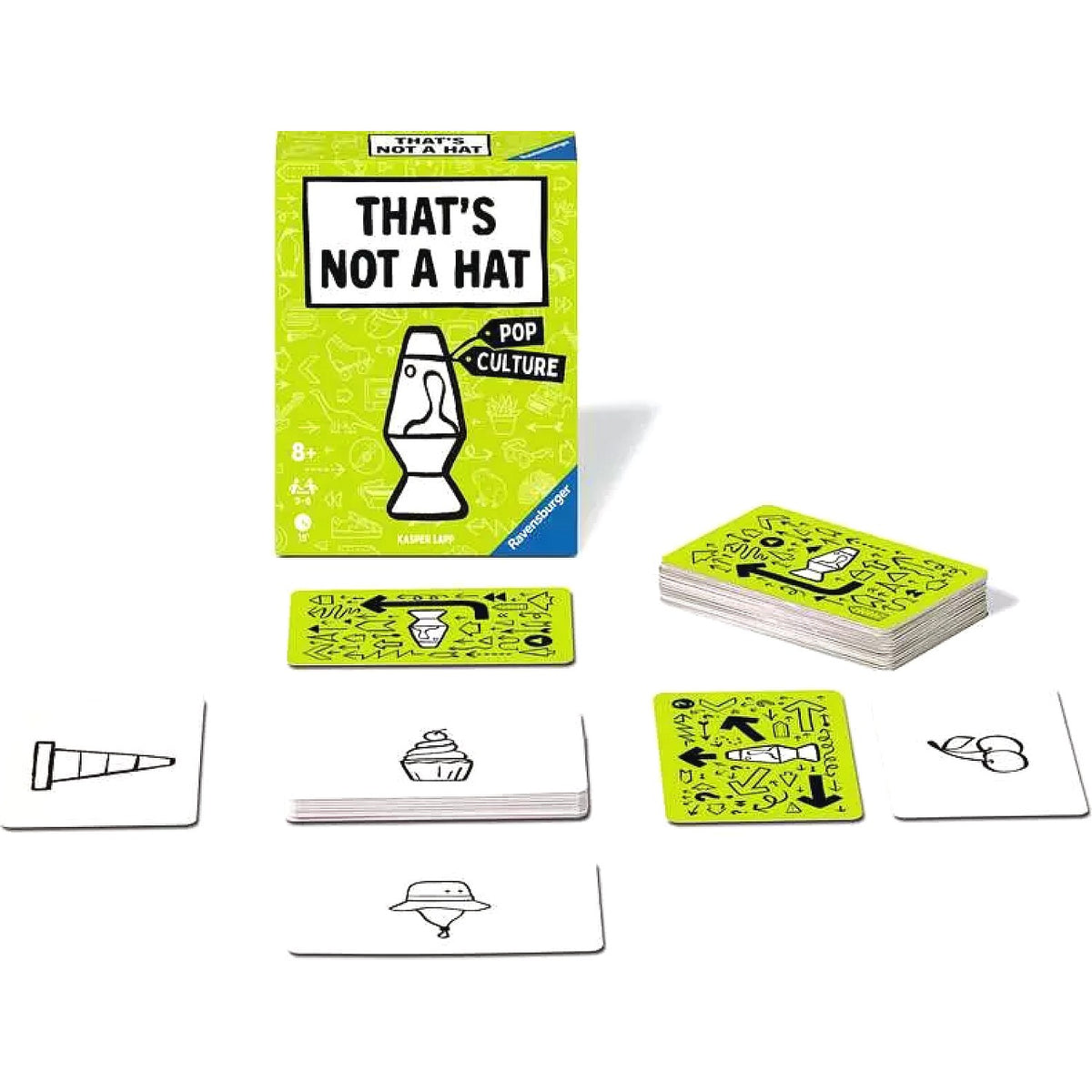 Ravensburger - That's Not a Hat 2 Pop Culture Edition Card Game
