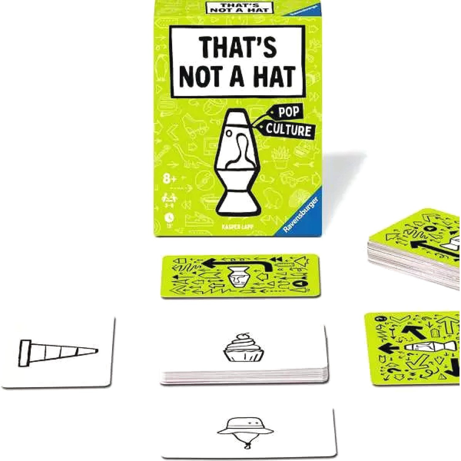 Ravensburger - That's Not a Hat 2 Pop Culture Edition Card Game