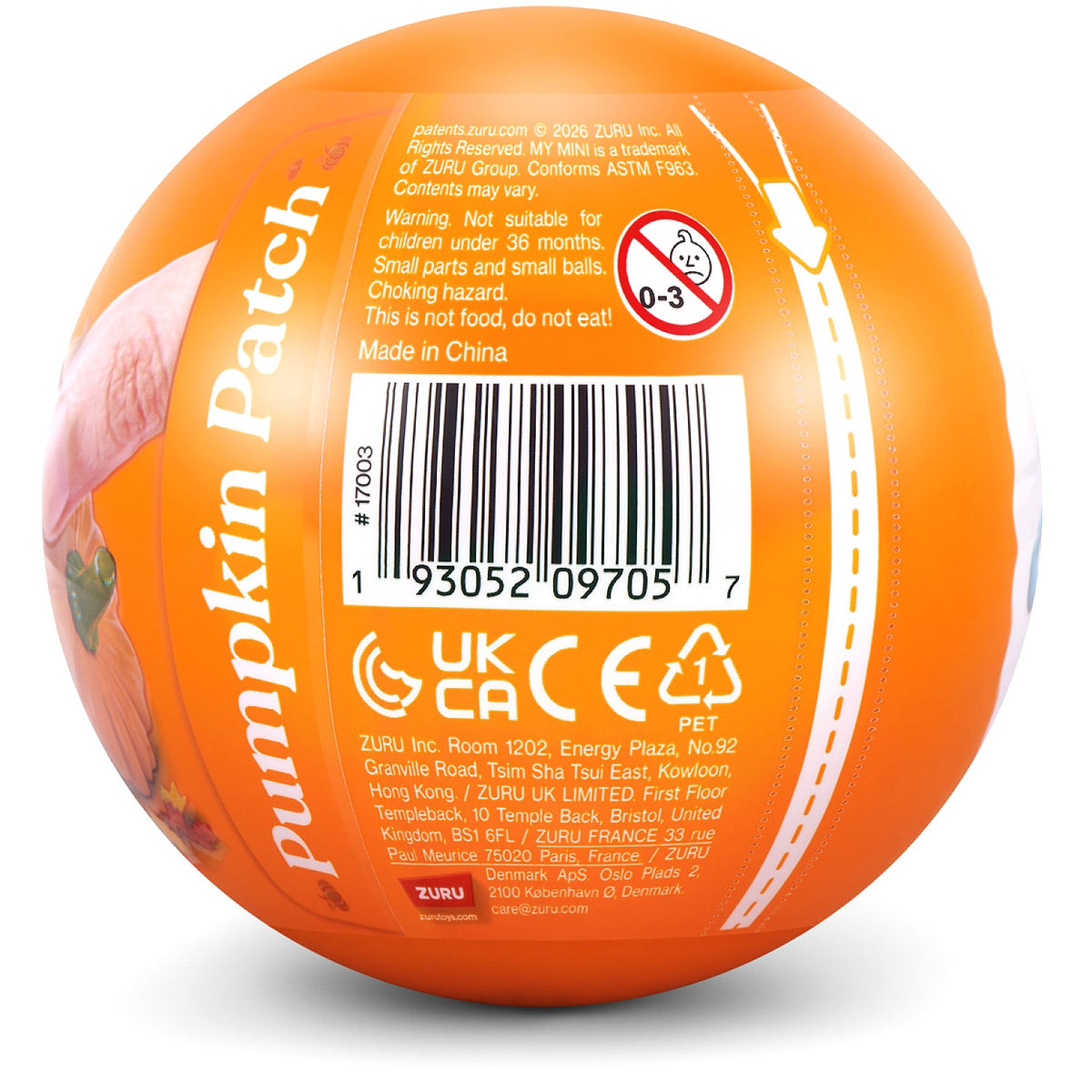 ZURU - My Mini Baby Pumpkin Patch Series 1 Blind Capsule