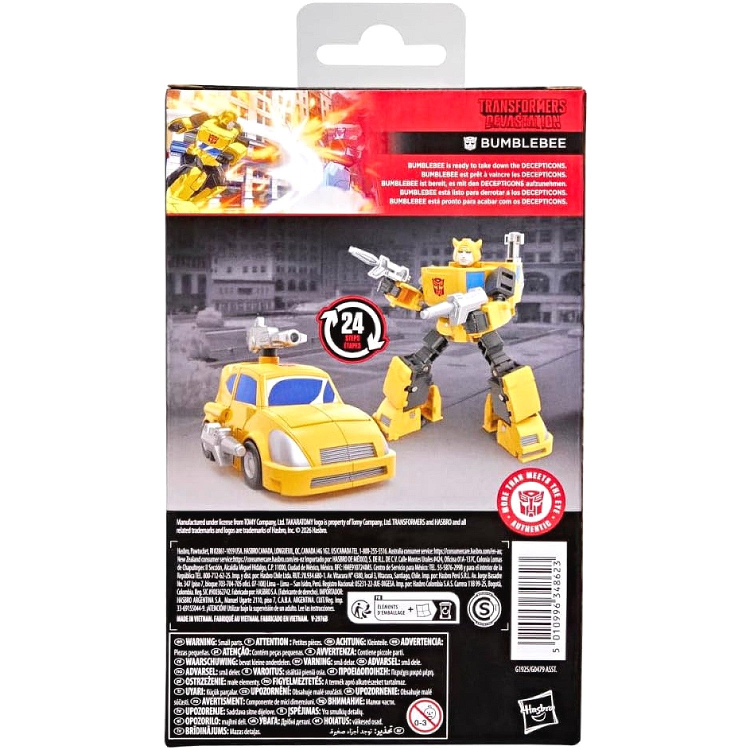 Transformers - Studio Series Deluxe Class Transformers: Devastation Bumblebee - Hasbro
