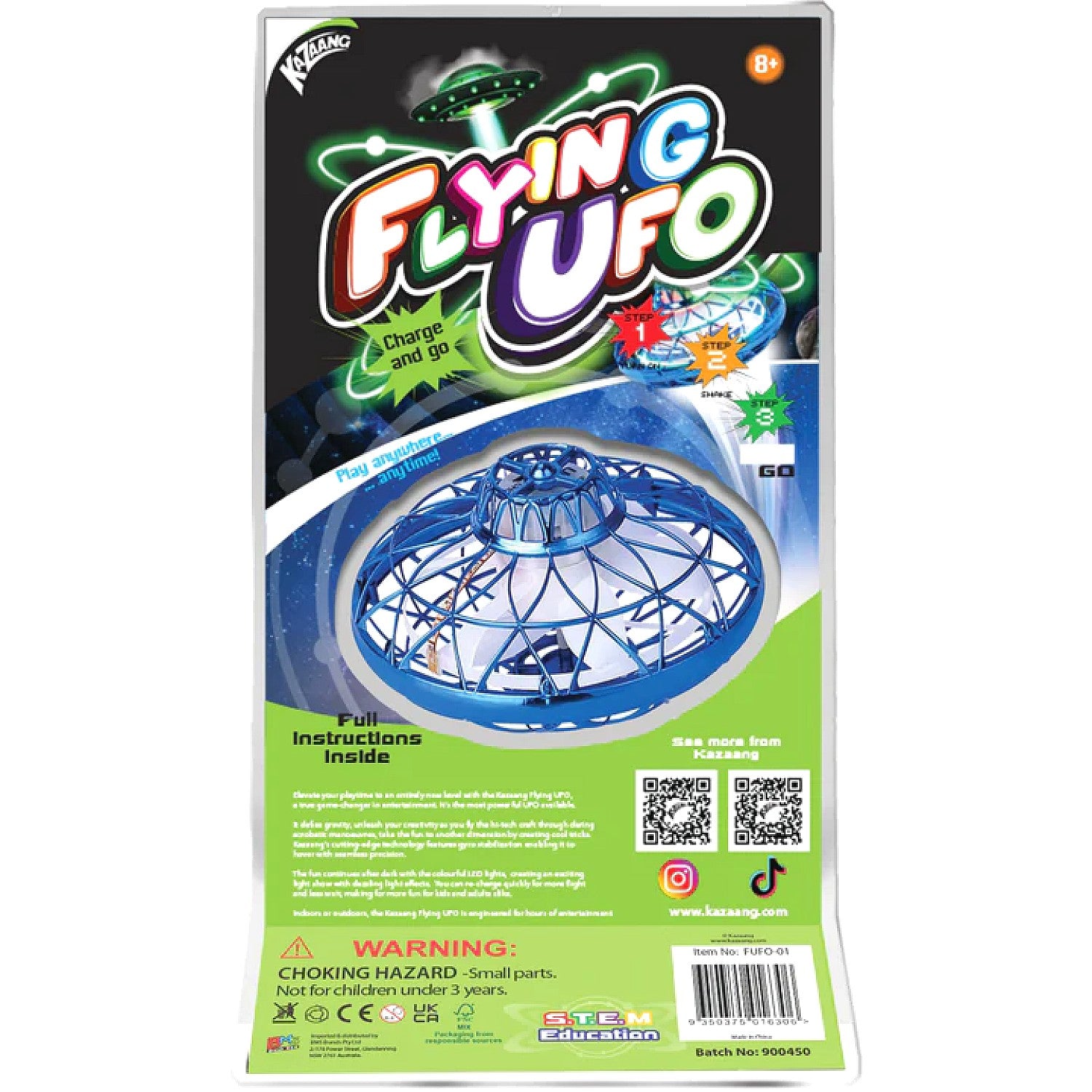 Kazaang - Flying UFO - Blue