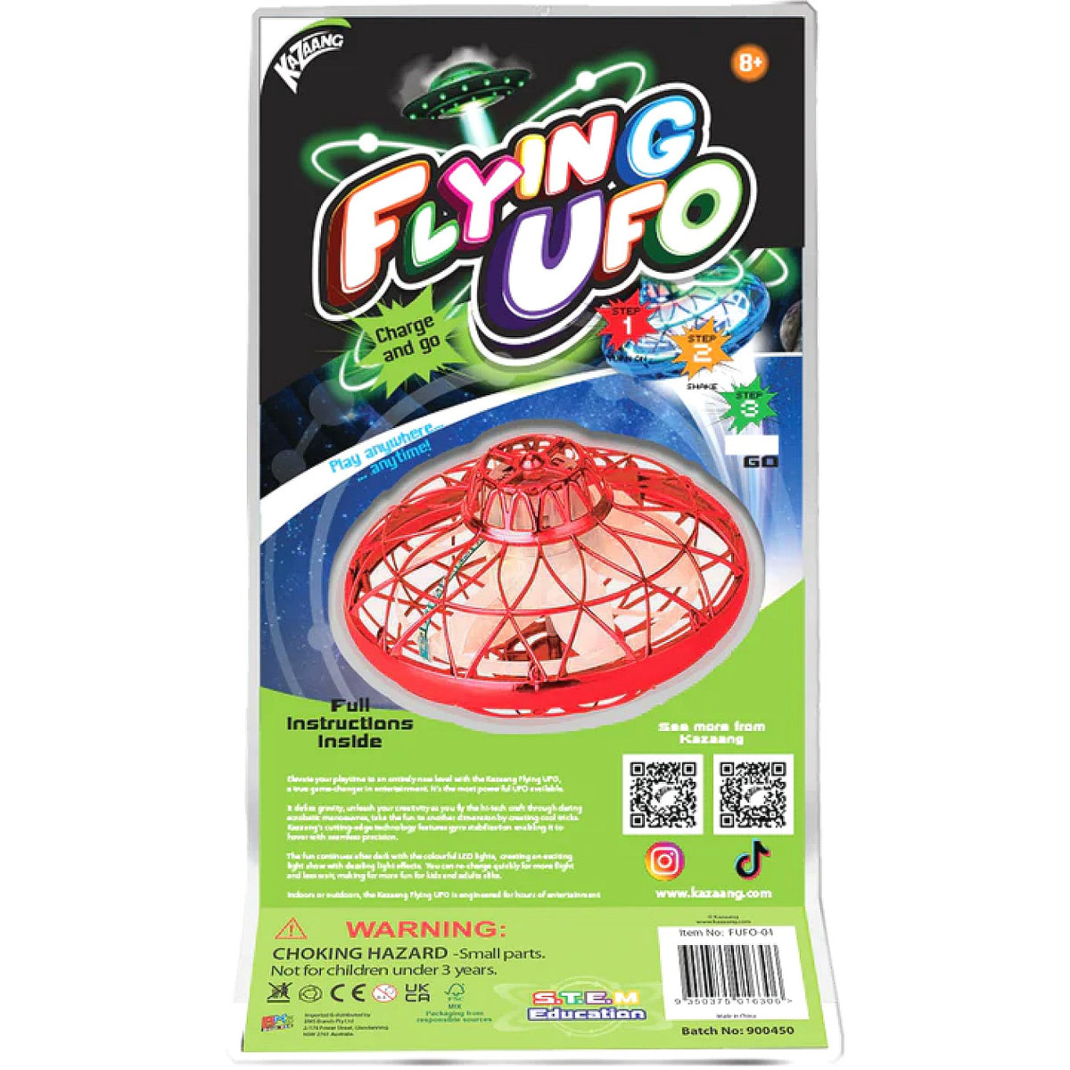 Kazaang - Flying UFO - Red