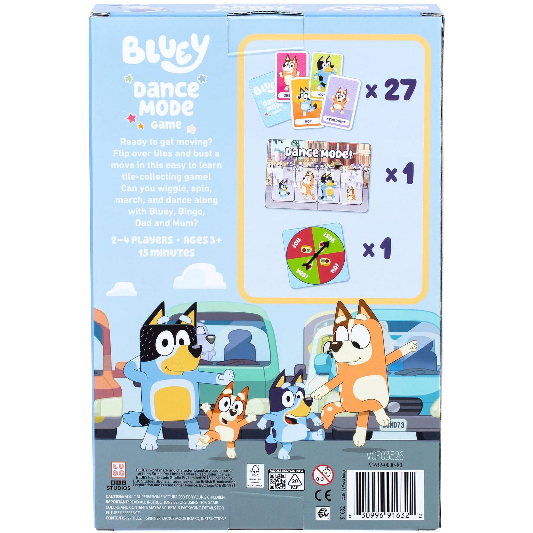 Bluey - Dance Mode Game