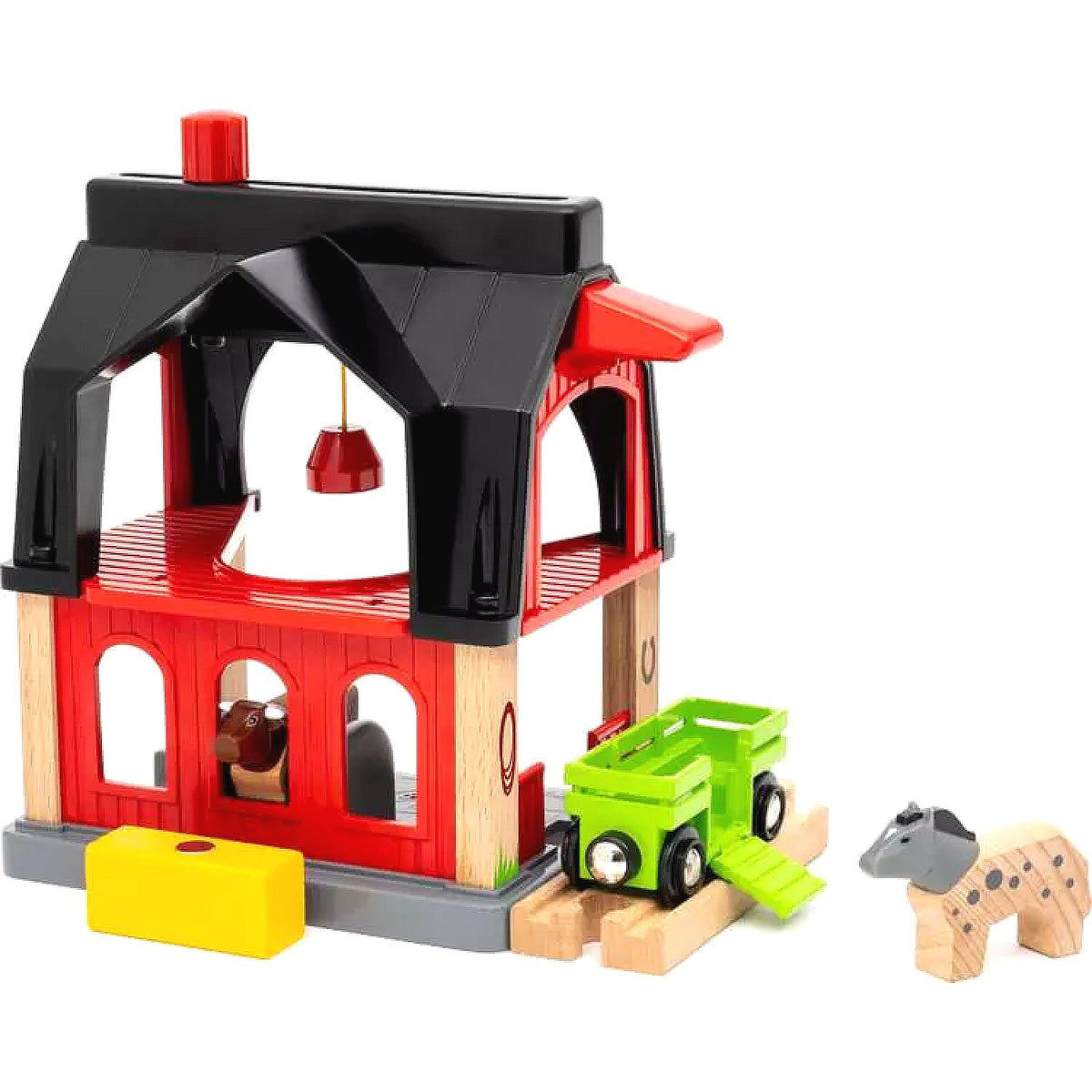 BRIO World - Animal Barn Set 6 Pieces