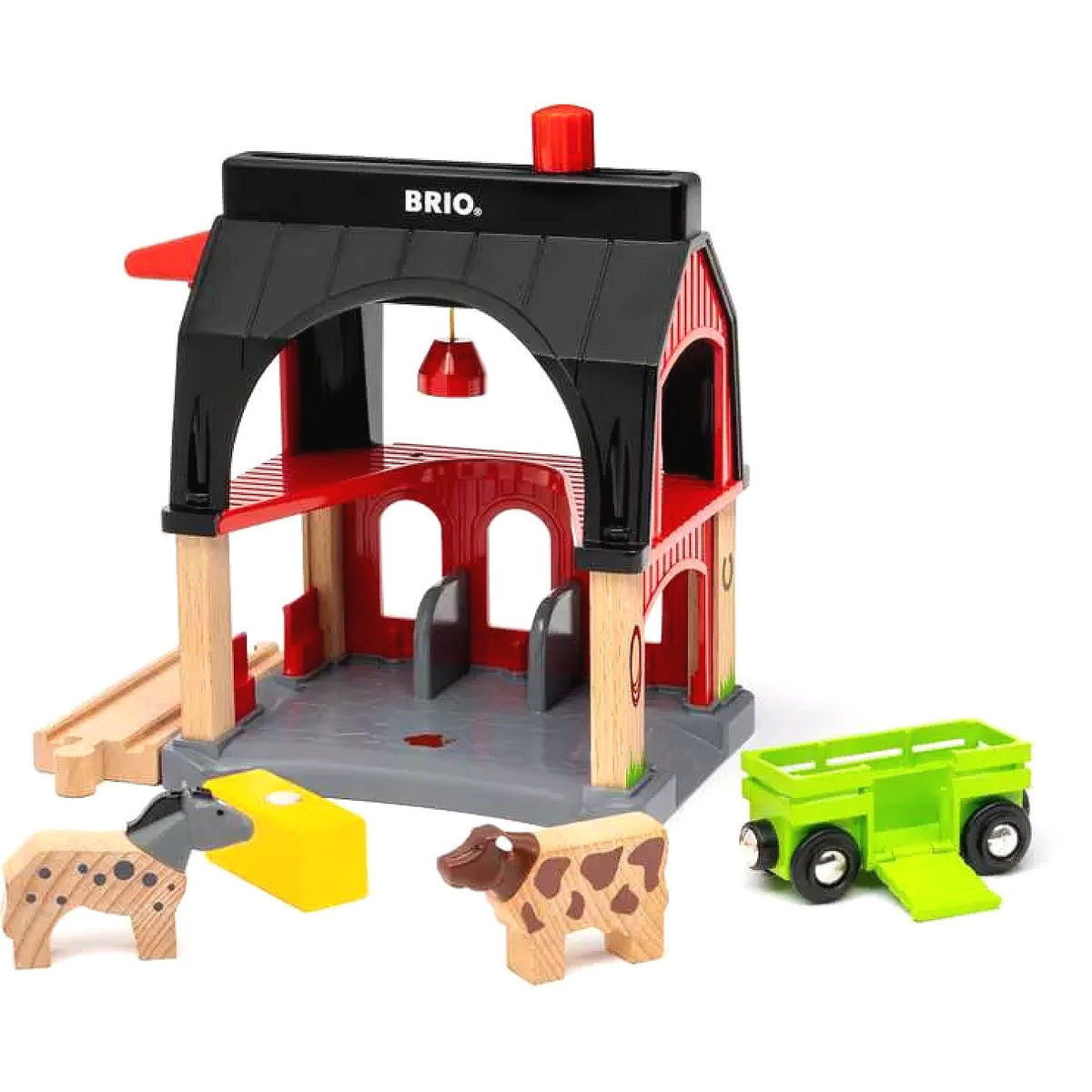BRIO World - Animal Barn Set 6 Pieces