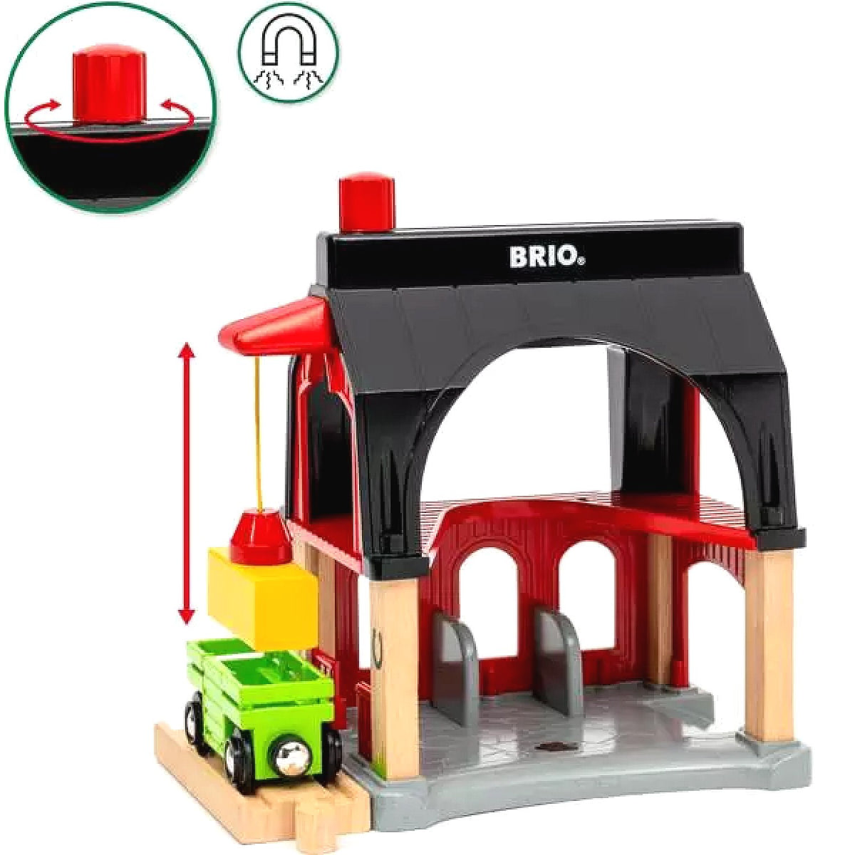 BRIO World - Animal Barn Set 6 Pieces