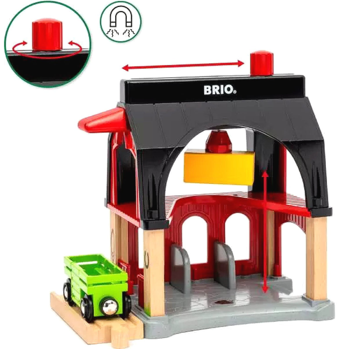 BRIO World - Animal Barn Set 6 Pieces