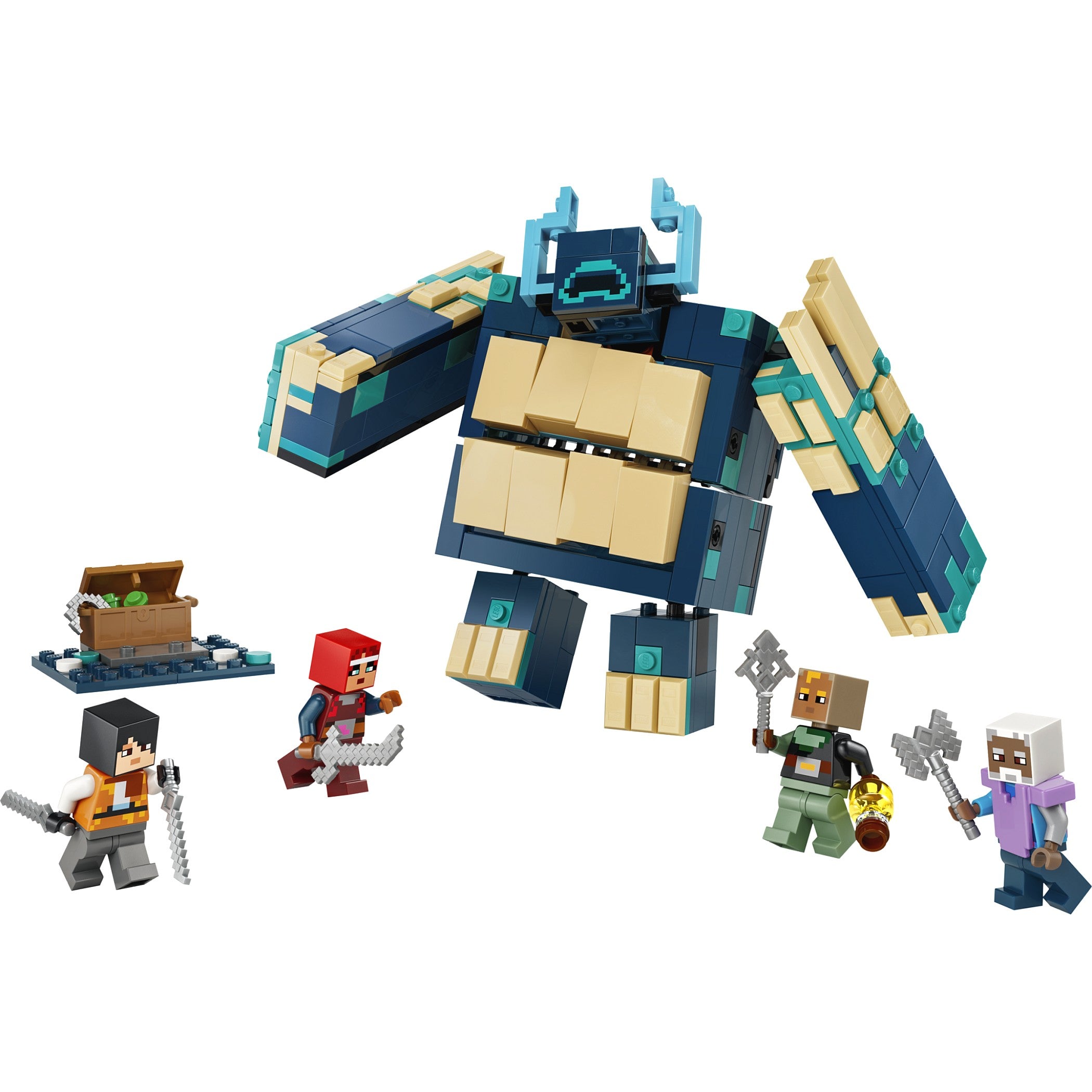 LEGO® 21591 The Twisted Warden Battle - Minecraft®
