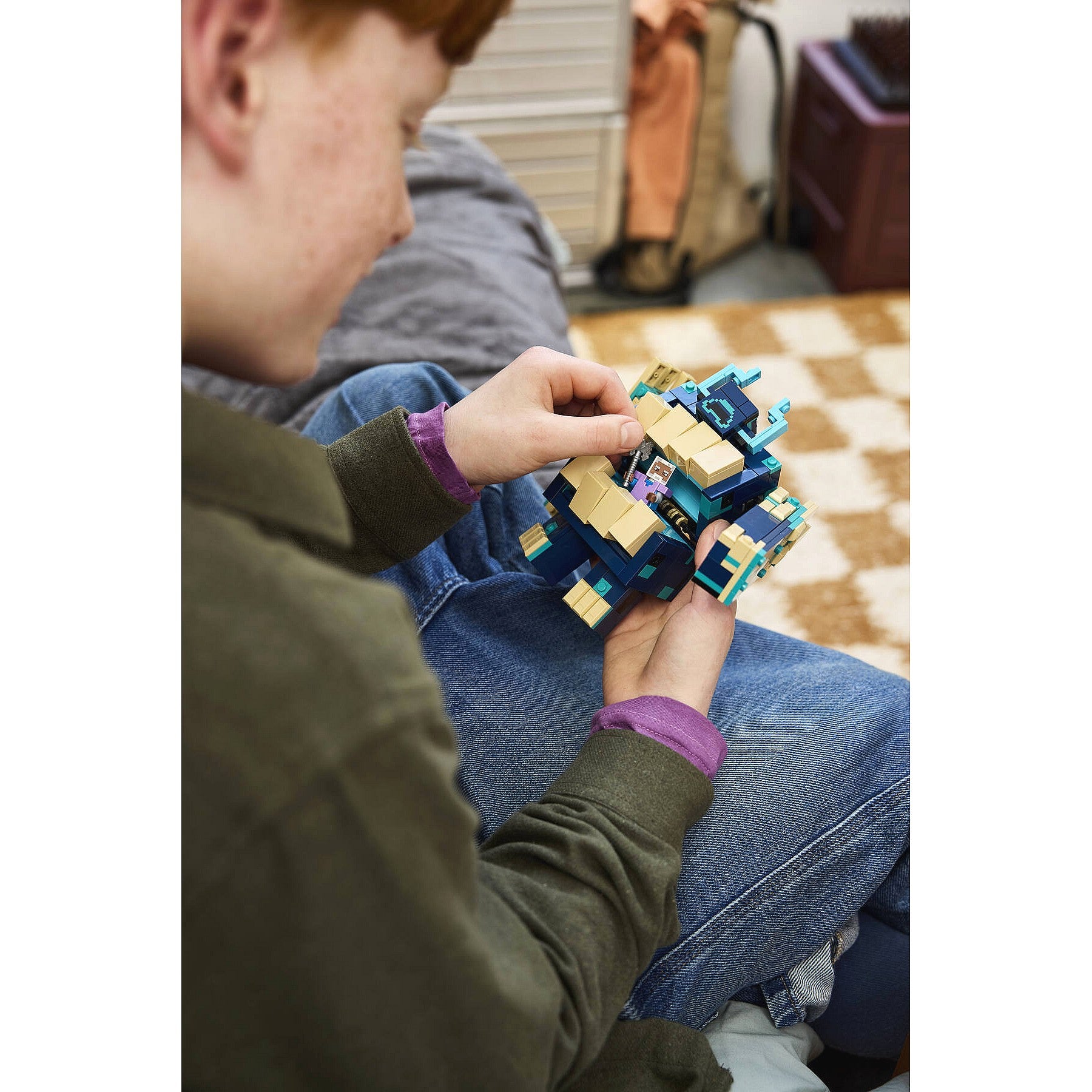 LEGO® 21591 The Twisted Warden Battle - Minecraft®
